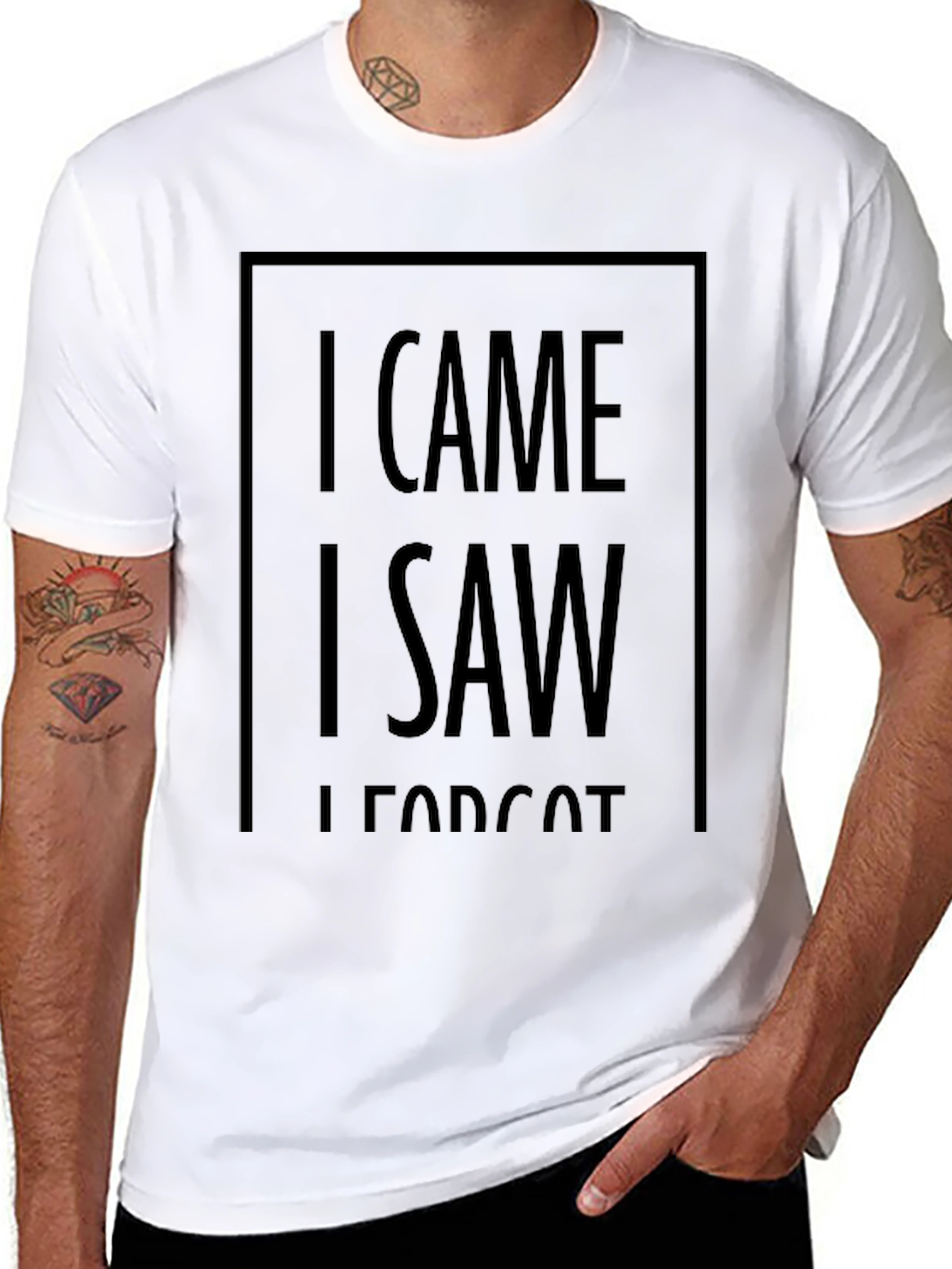 I Came I Saw I Forgot T-Shirt