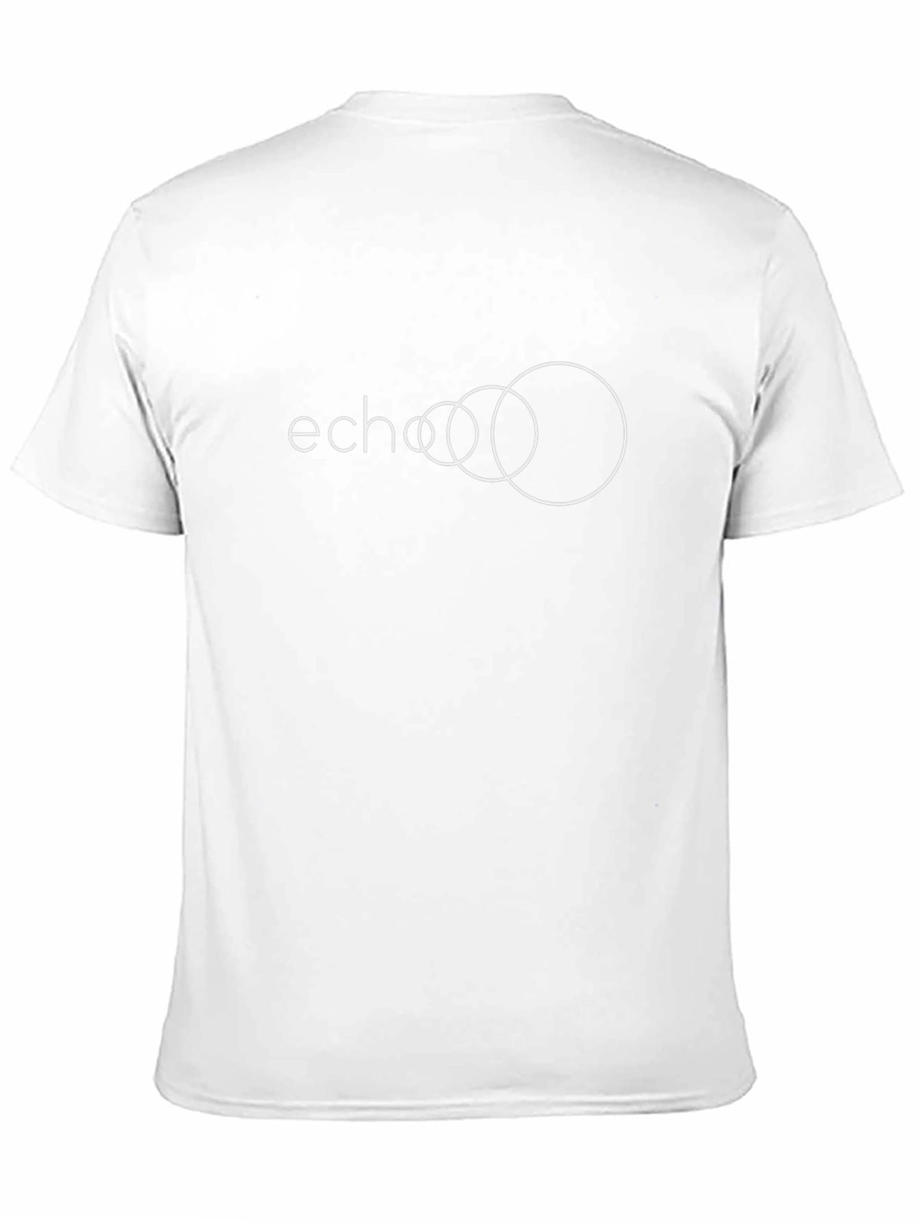 Echo Circle Graphic Tee - Modern Black T-Shirt