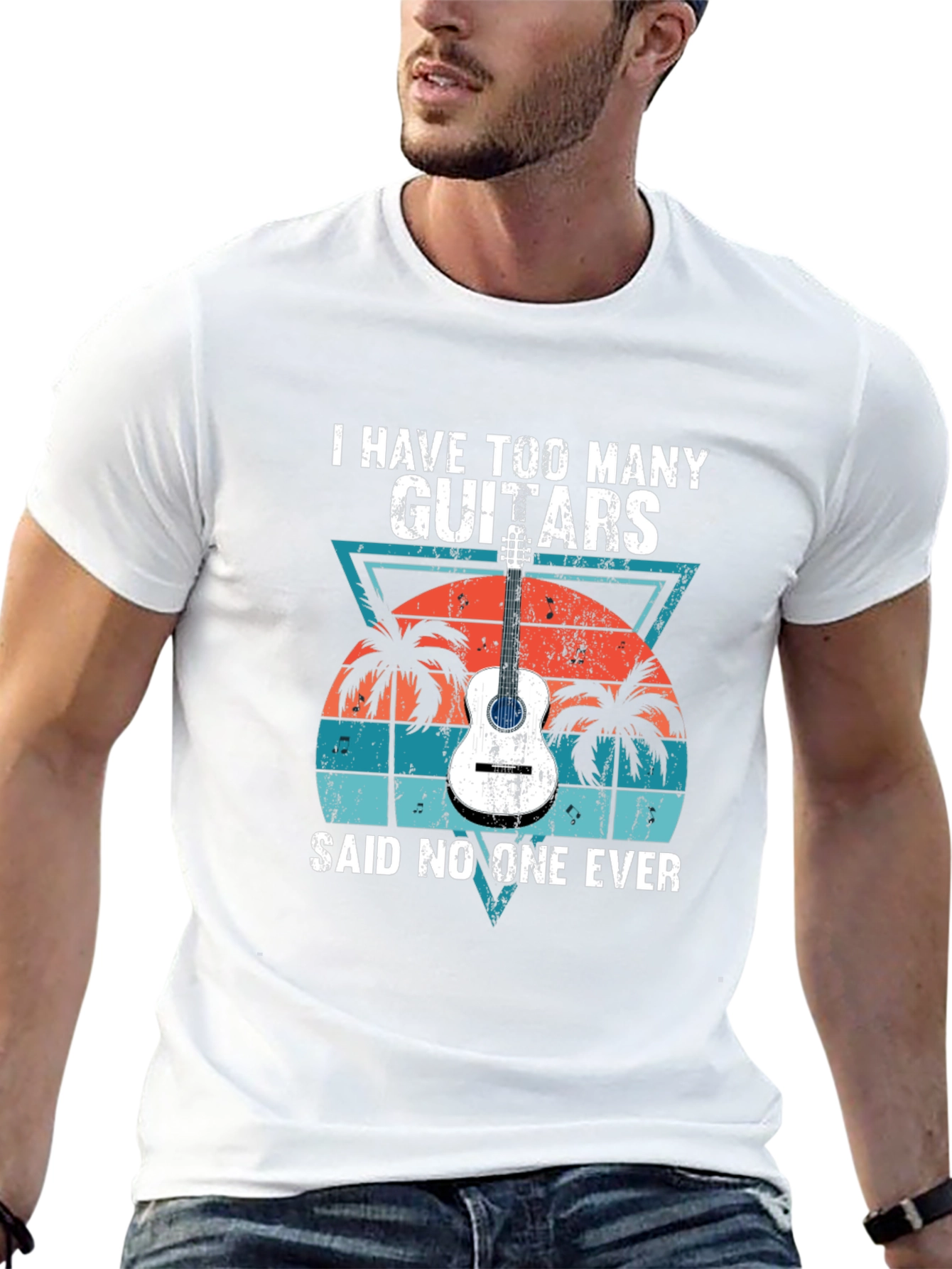 Guitar Lover T-Shirt - Too Many Guitars
