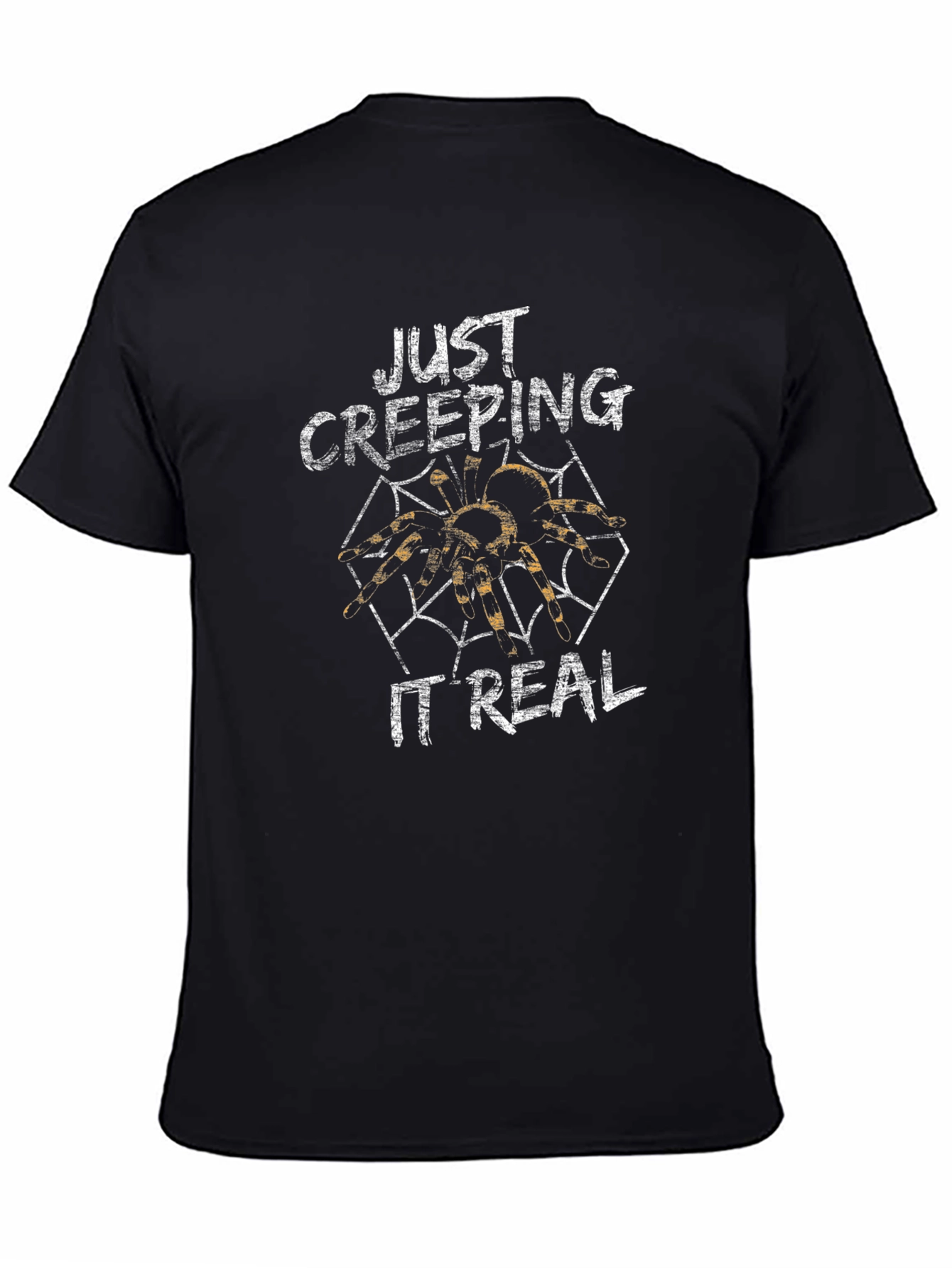 Just Creeping It Real Spider Graphic Tee
