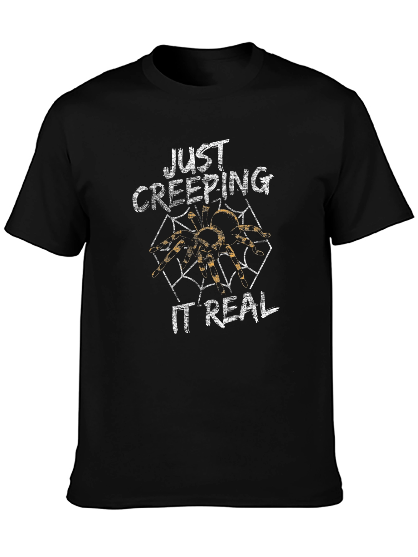 Just Creeping It Real Spider Graphic Tee
