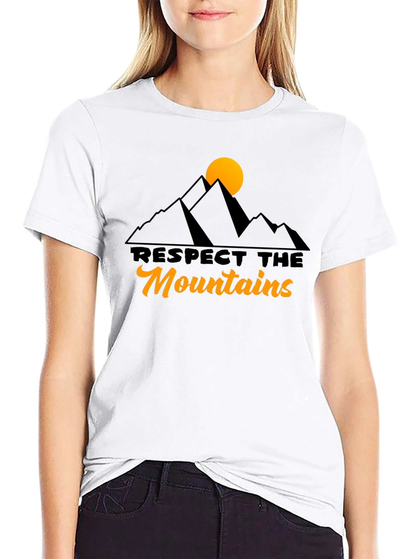 Respect the Mountains Graphic T-Shirt