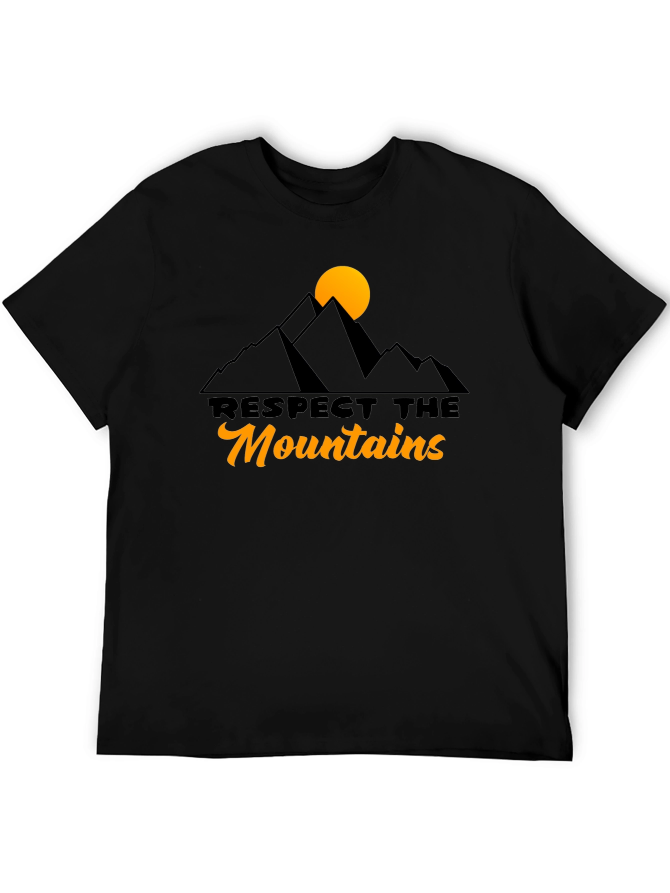 Respect the Mountains Graphic T-Shirt