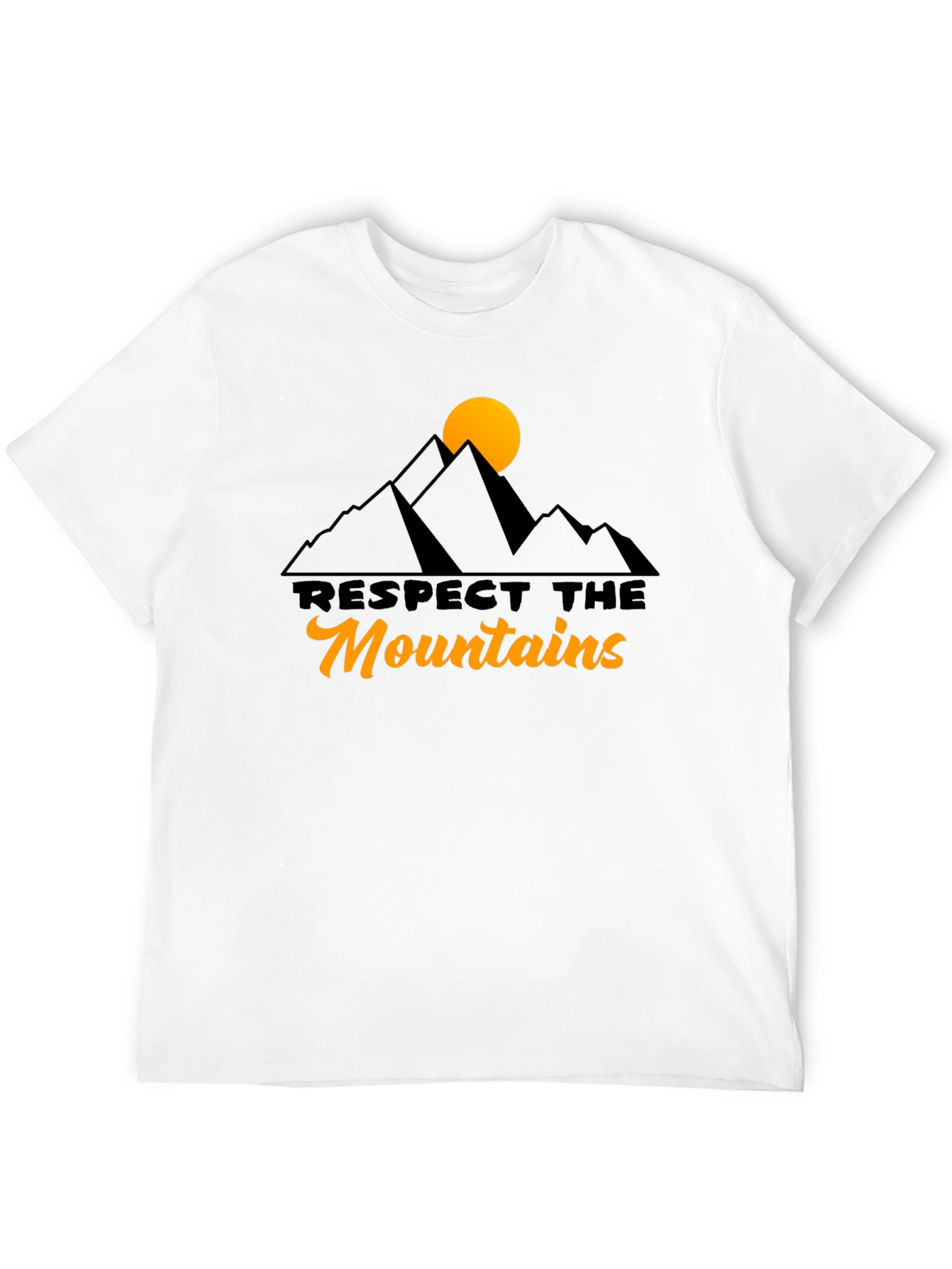 Respect the Mountains Graphic T-Shirt