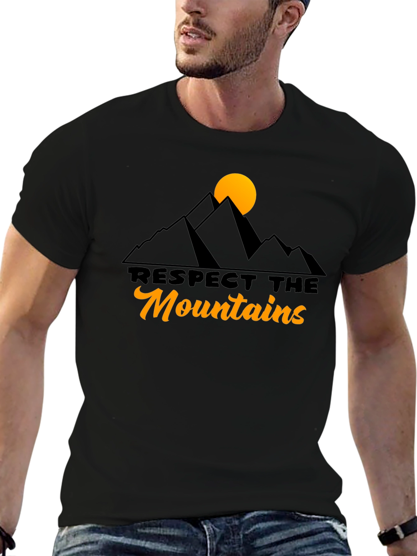 Respect the Mountains Graphic T-Shirt