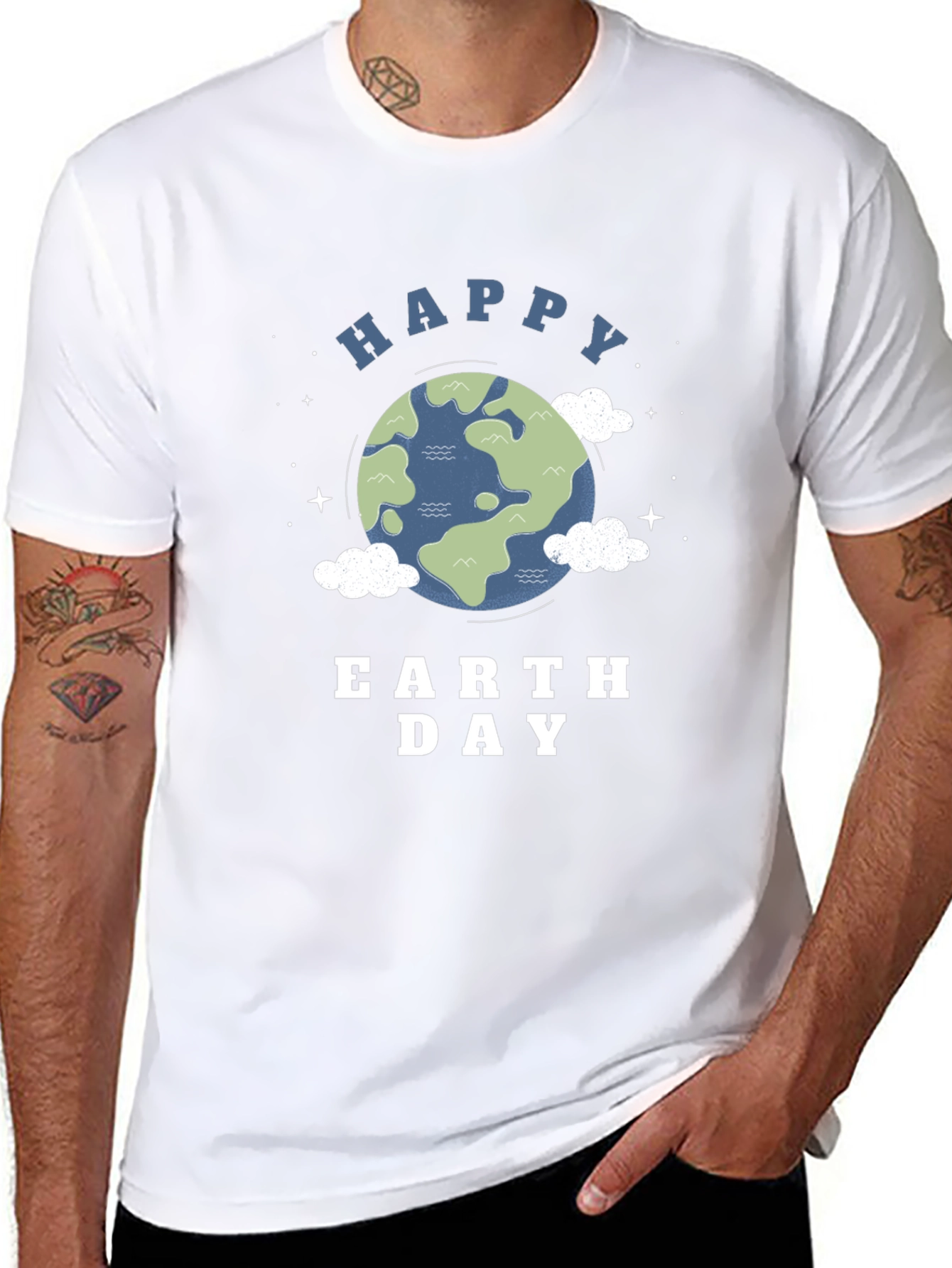 Happy Earth Day Graphic T-Shirt - Eco Friendly