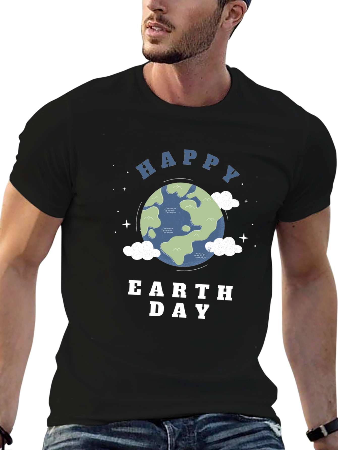 Happy Earth Day Graphic T-Shirt - Eco Friendly