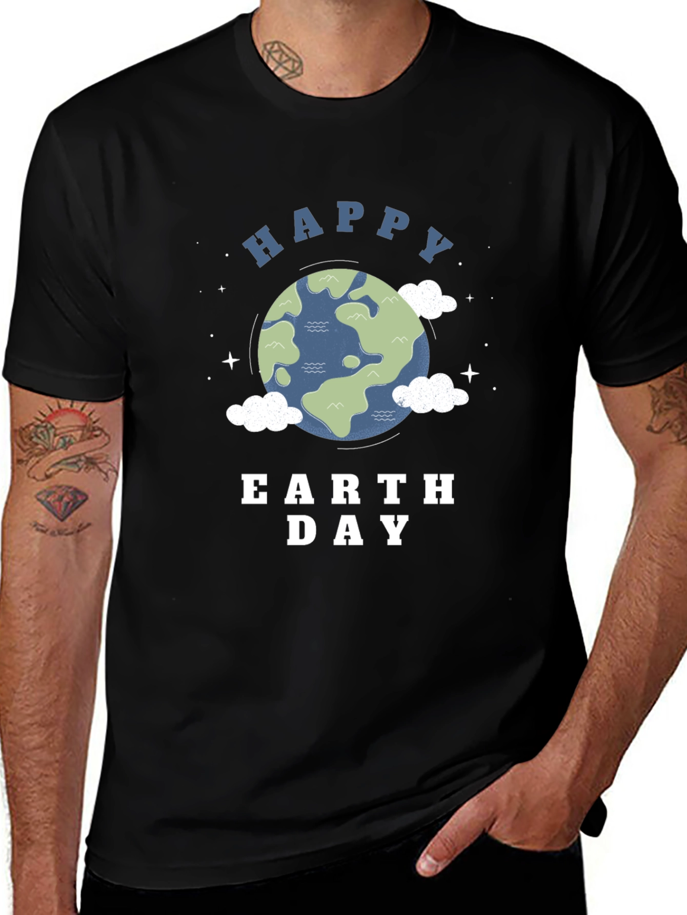 Happy Earth Day Graphic T-Shirt - Eco Friendly