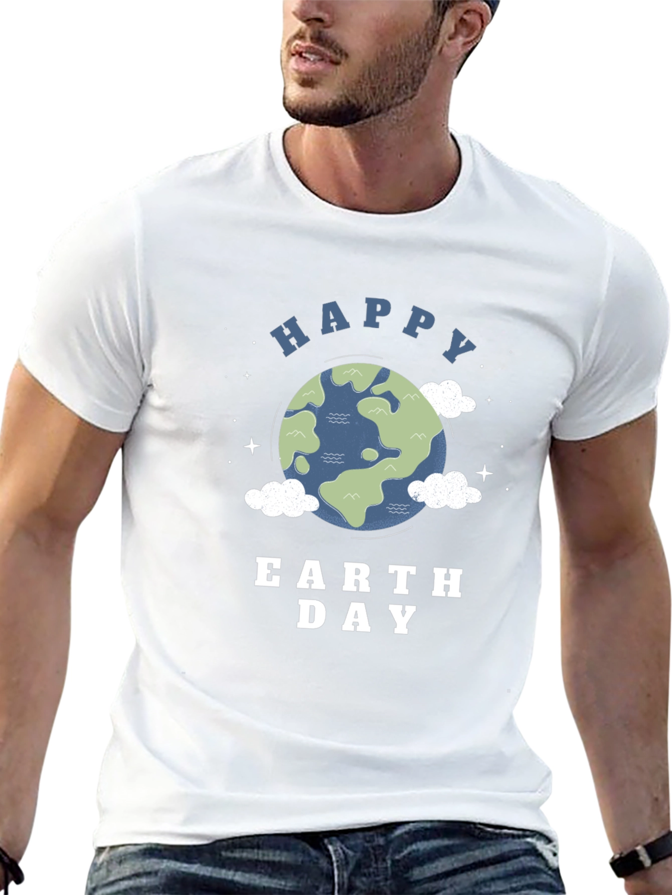 Happy Earth Day Graphic T-Shirt - Eco Friendly
