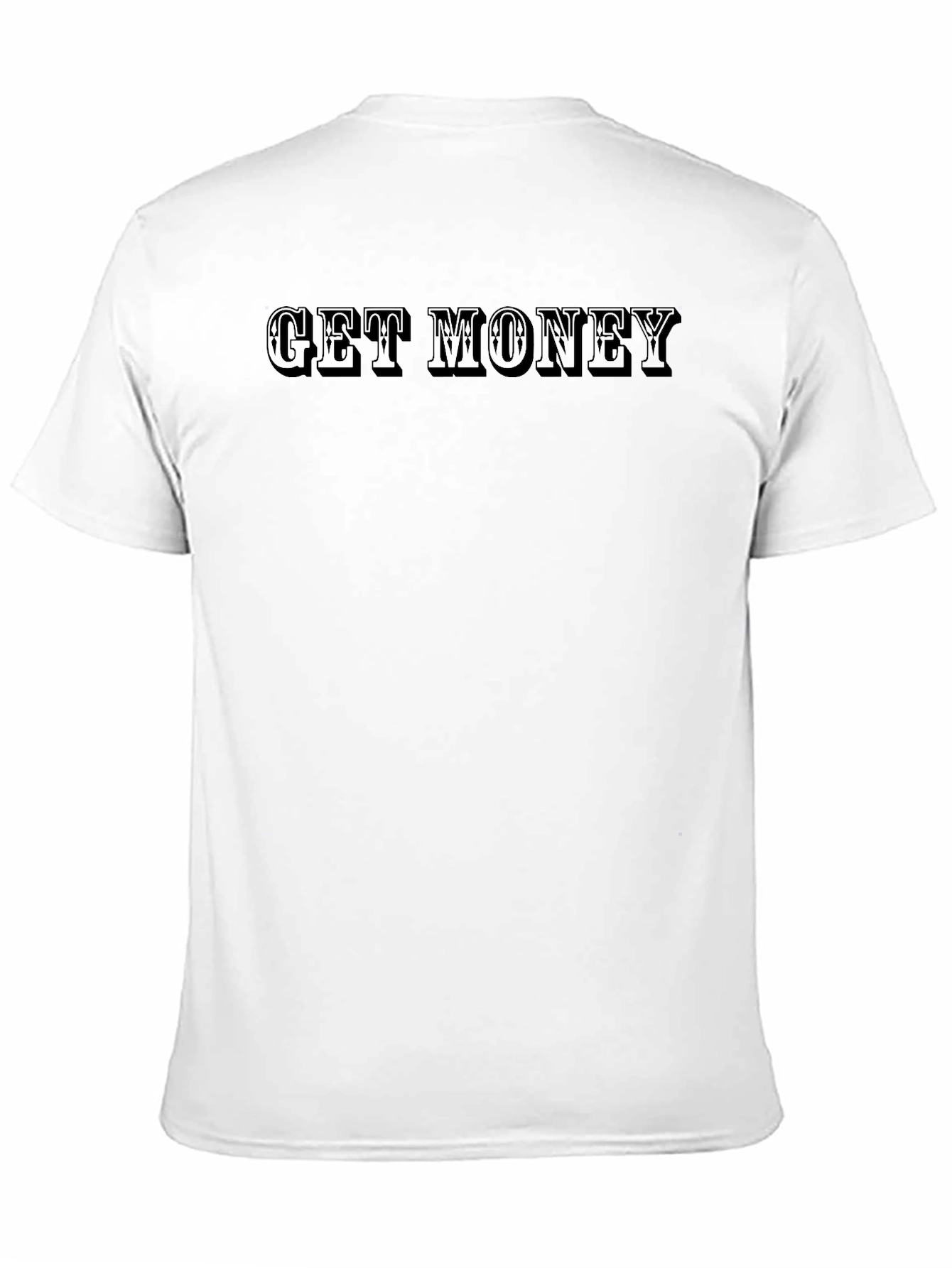 Get Money Black Graphic T-Shirt - Bold Statement Tee