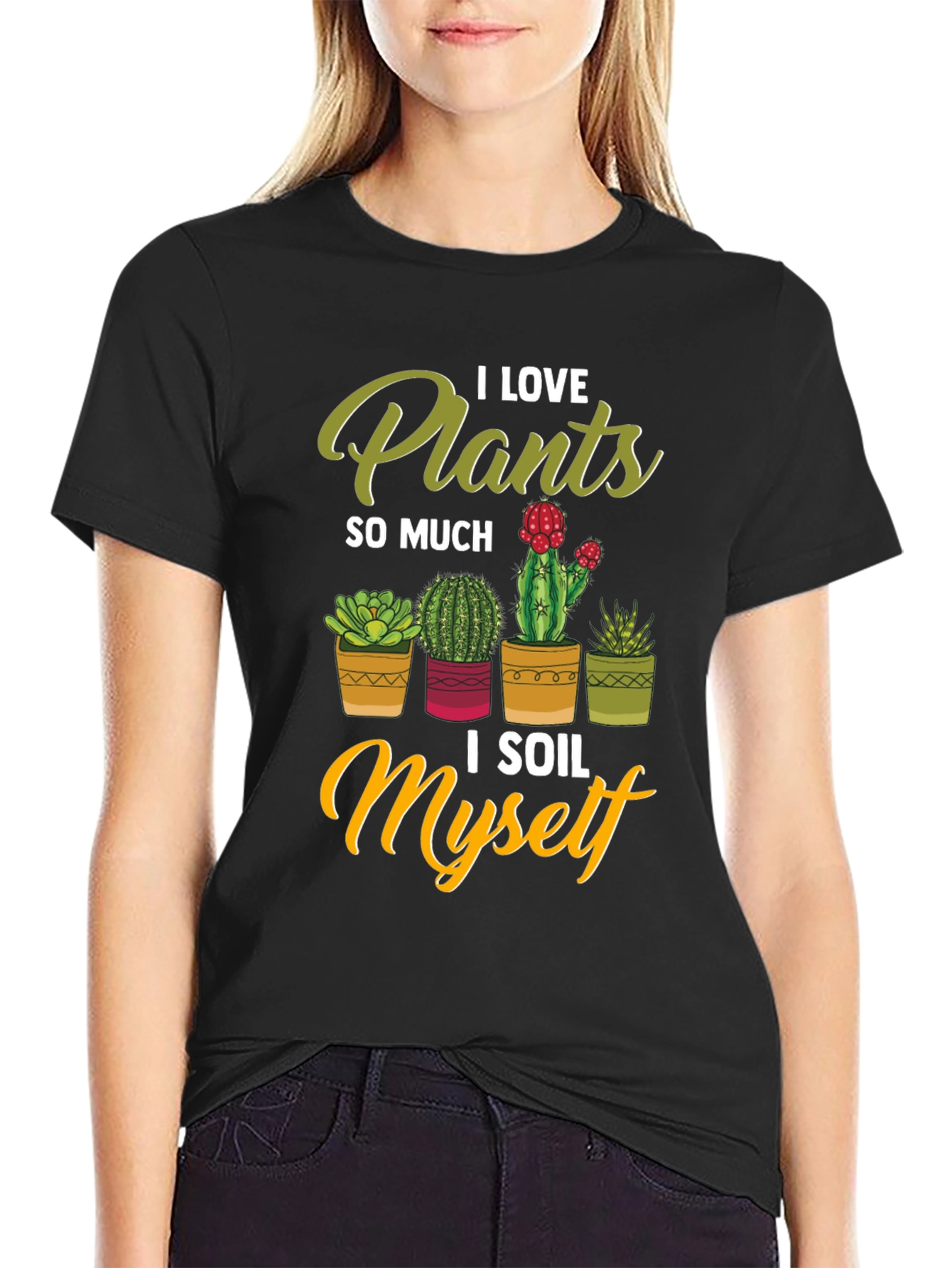 I Love Plants T-Shirt - Funny Gardening Tee