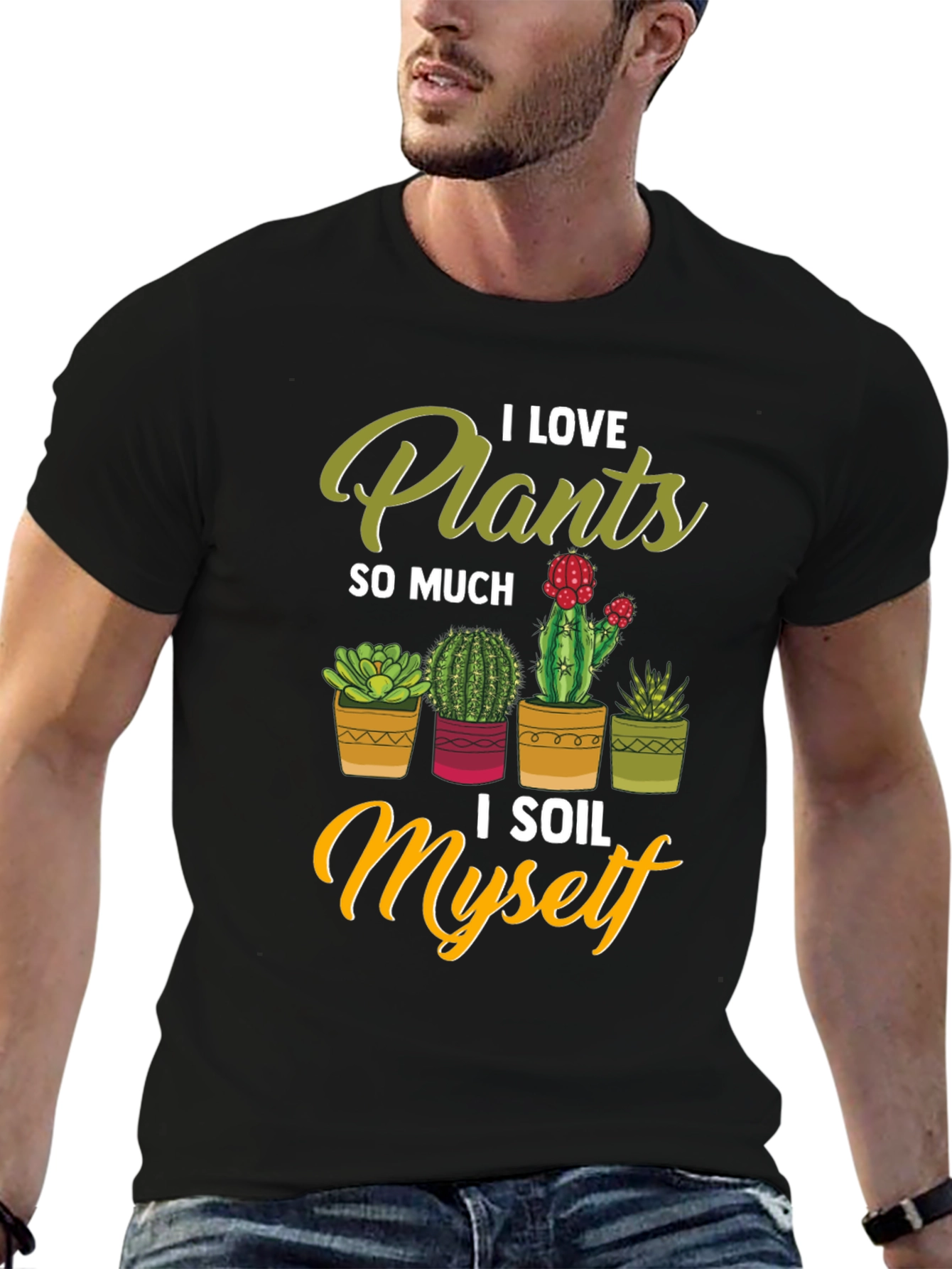 I Love Plants T-Shirt - Funny Gardening Tee