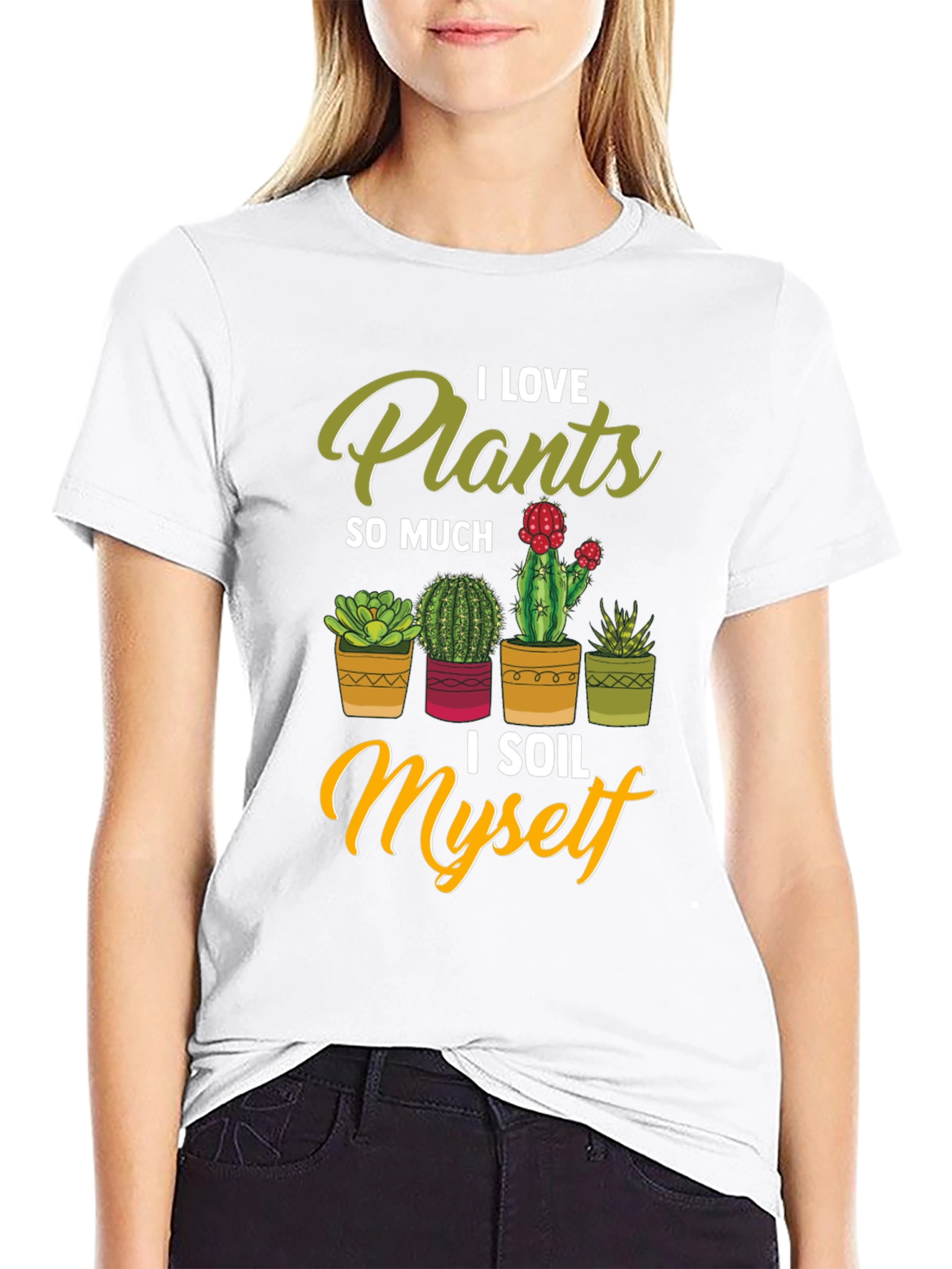 I Love Plants T-Shirt - Funny Gardening Tee