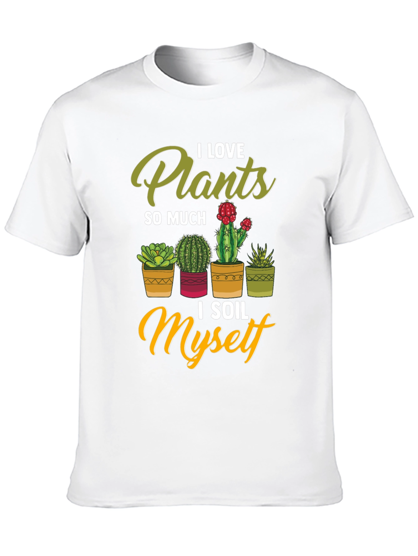 I Love Plants T-Shirt - Funny Gardening Tee