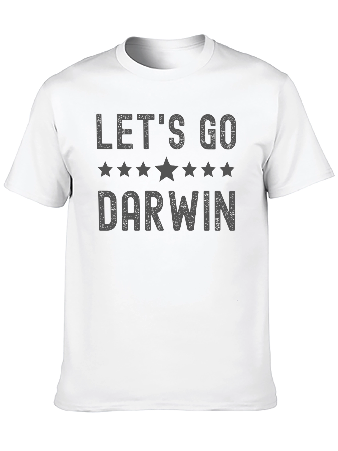 Lets Go Darwin Star Graphic Tee - Black