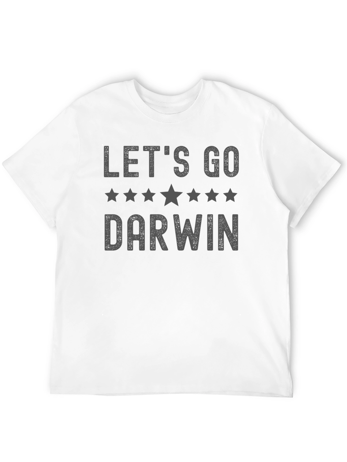 Lets Go Darwin Star Graphic Tee - Black