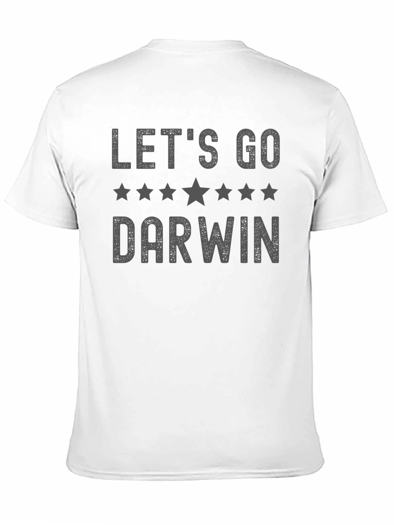 Lets Go Darwin Star Graphic Tee - Black