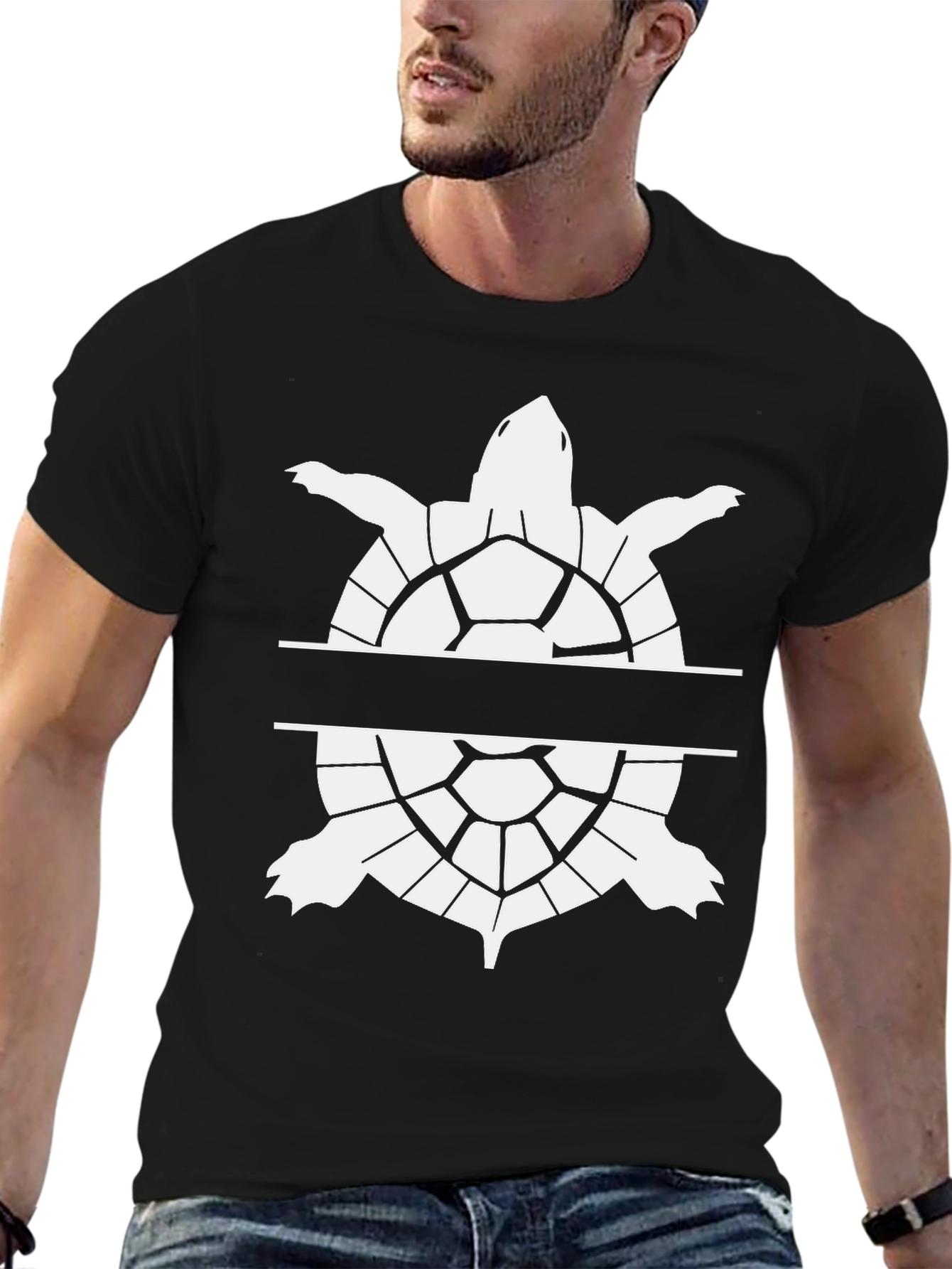 Turtle Graphic T-Shirt - Modern Unisex Tee