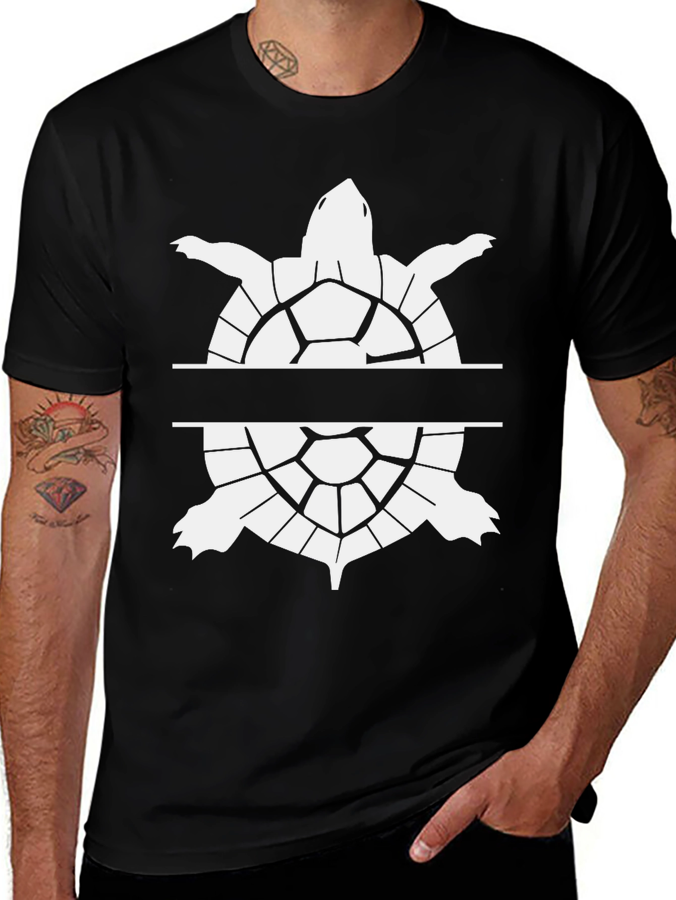 Turtle Graphic T-Shirt - Modern Unisex Tee