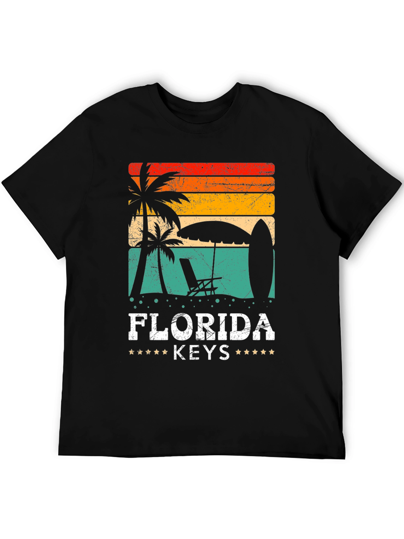 Florida Keys Retro Graphic T-Shirt