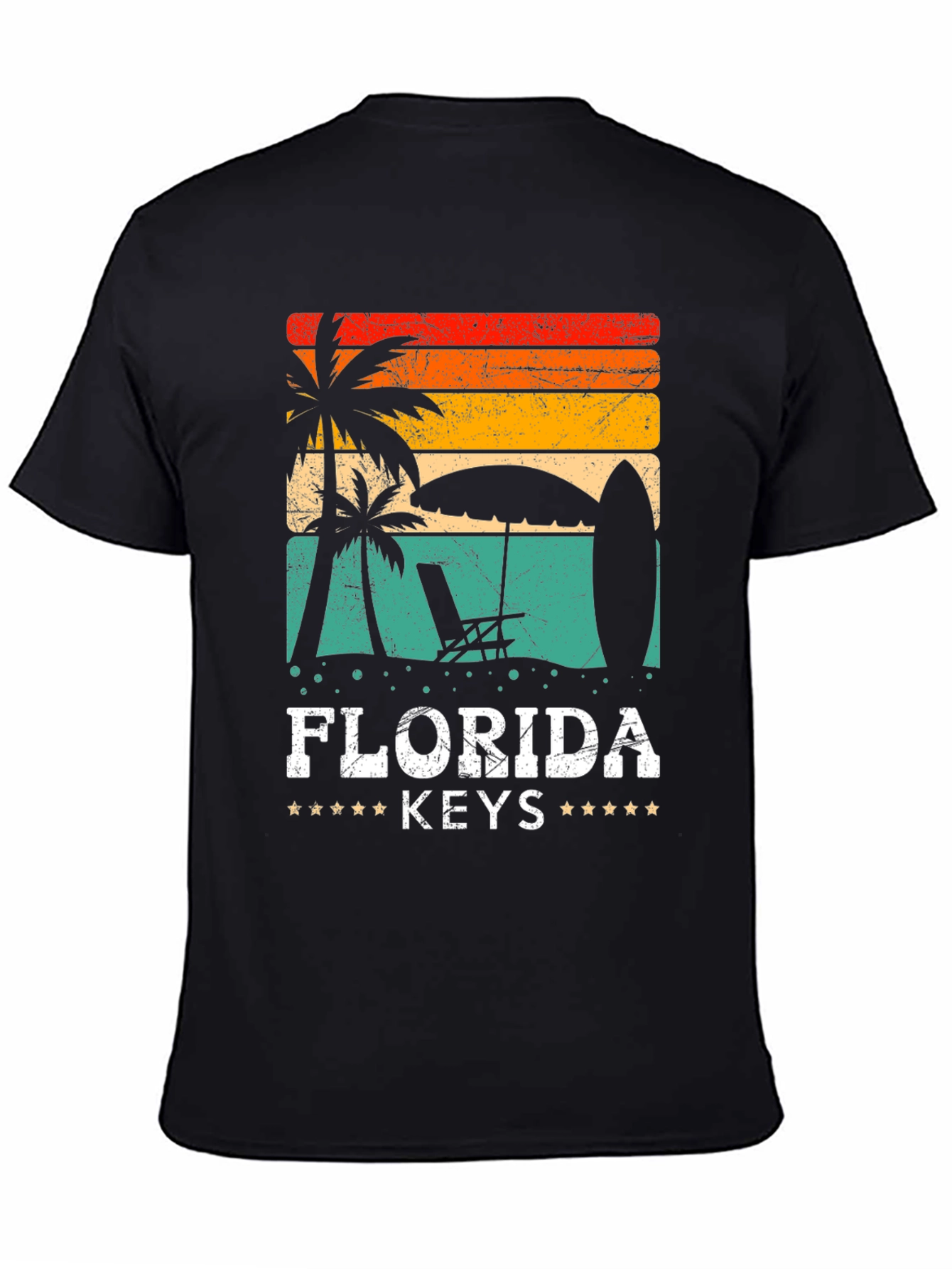 Florida Keys Retro Graphic T-Shirt