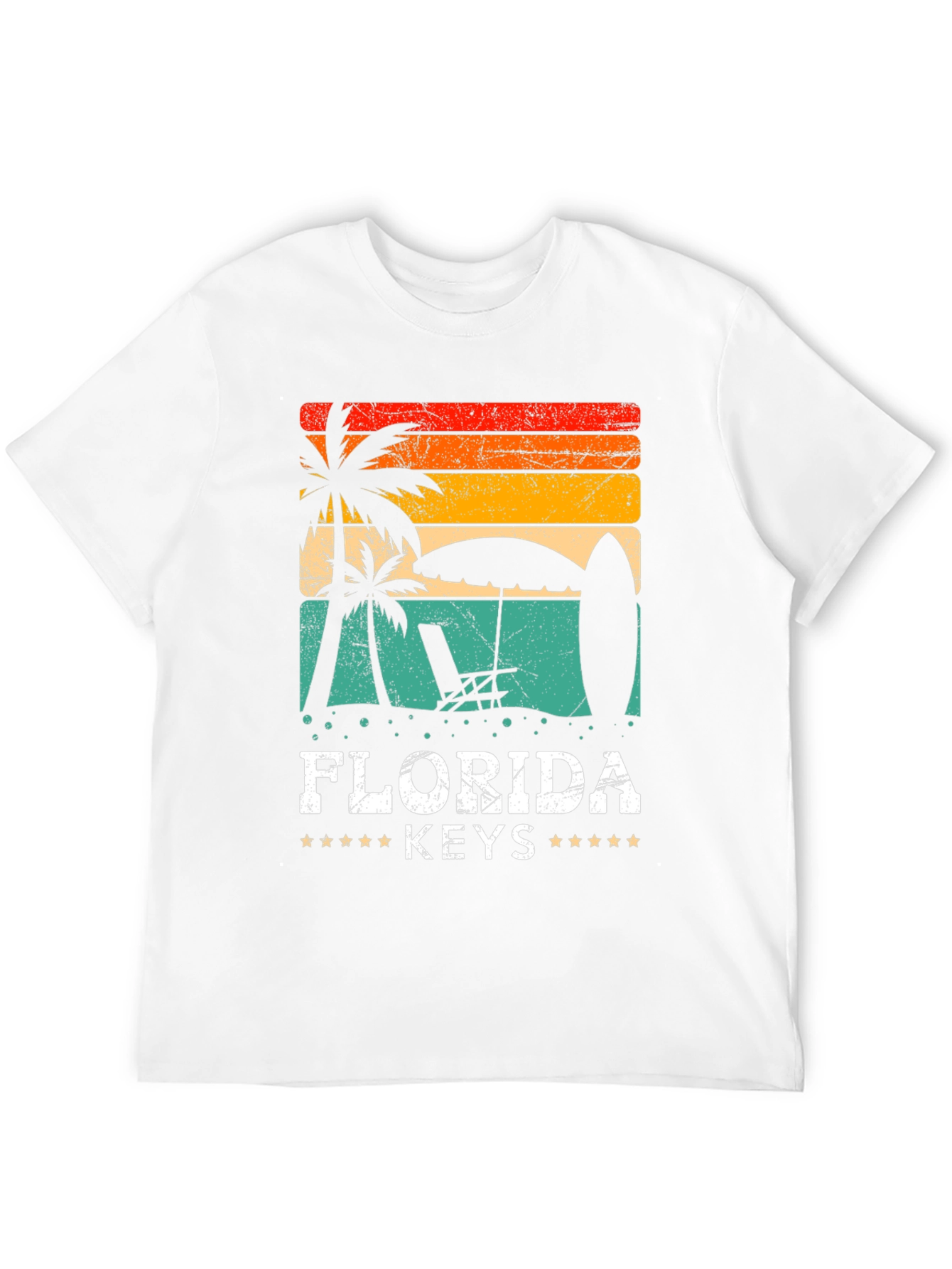 Florida Keys Retro Graphic T-Shirt