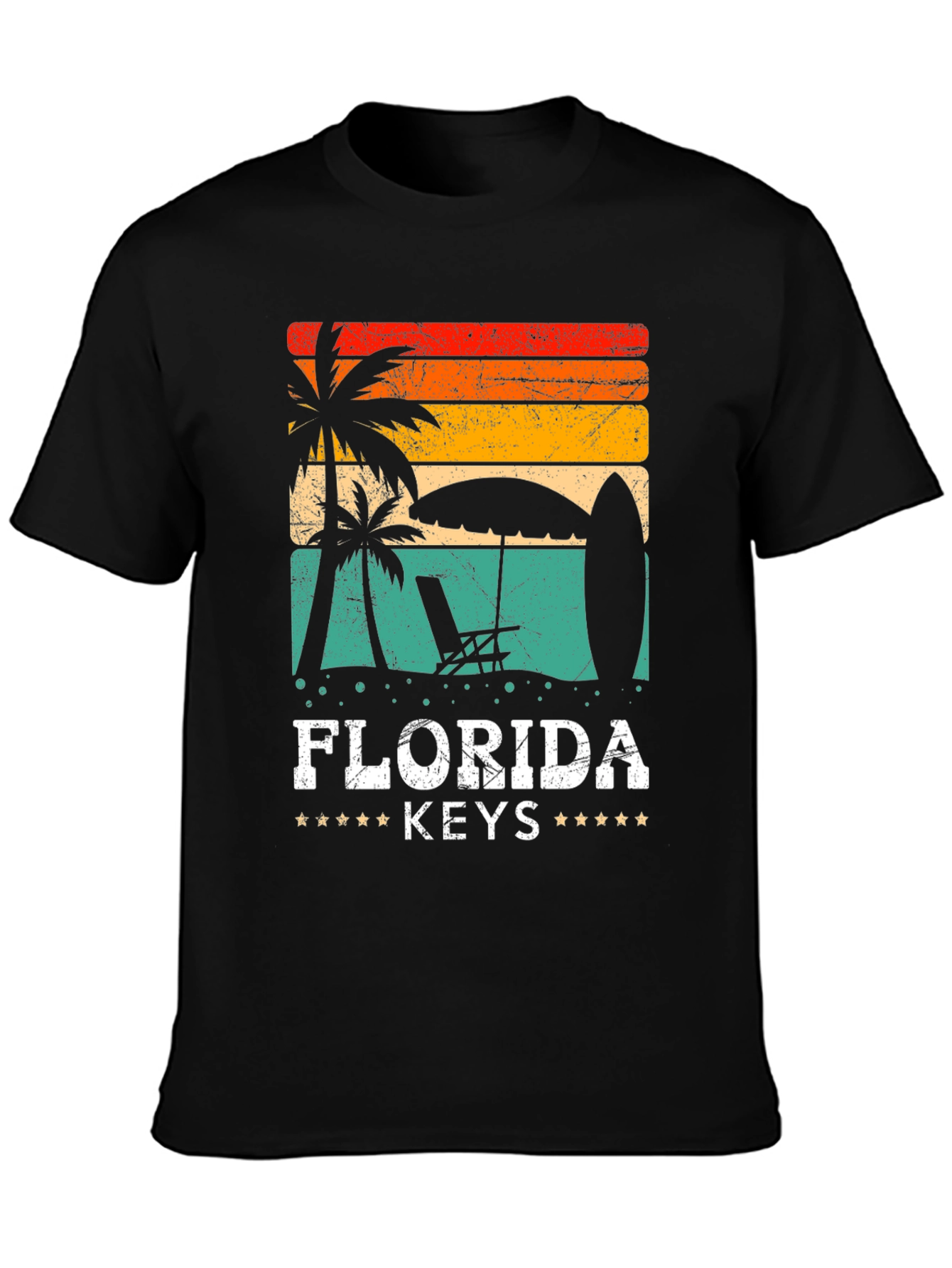 Florida Keys Retro Graphic T-Shirt
