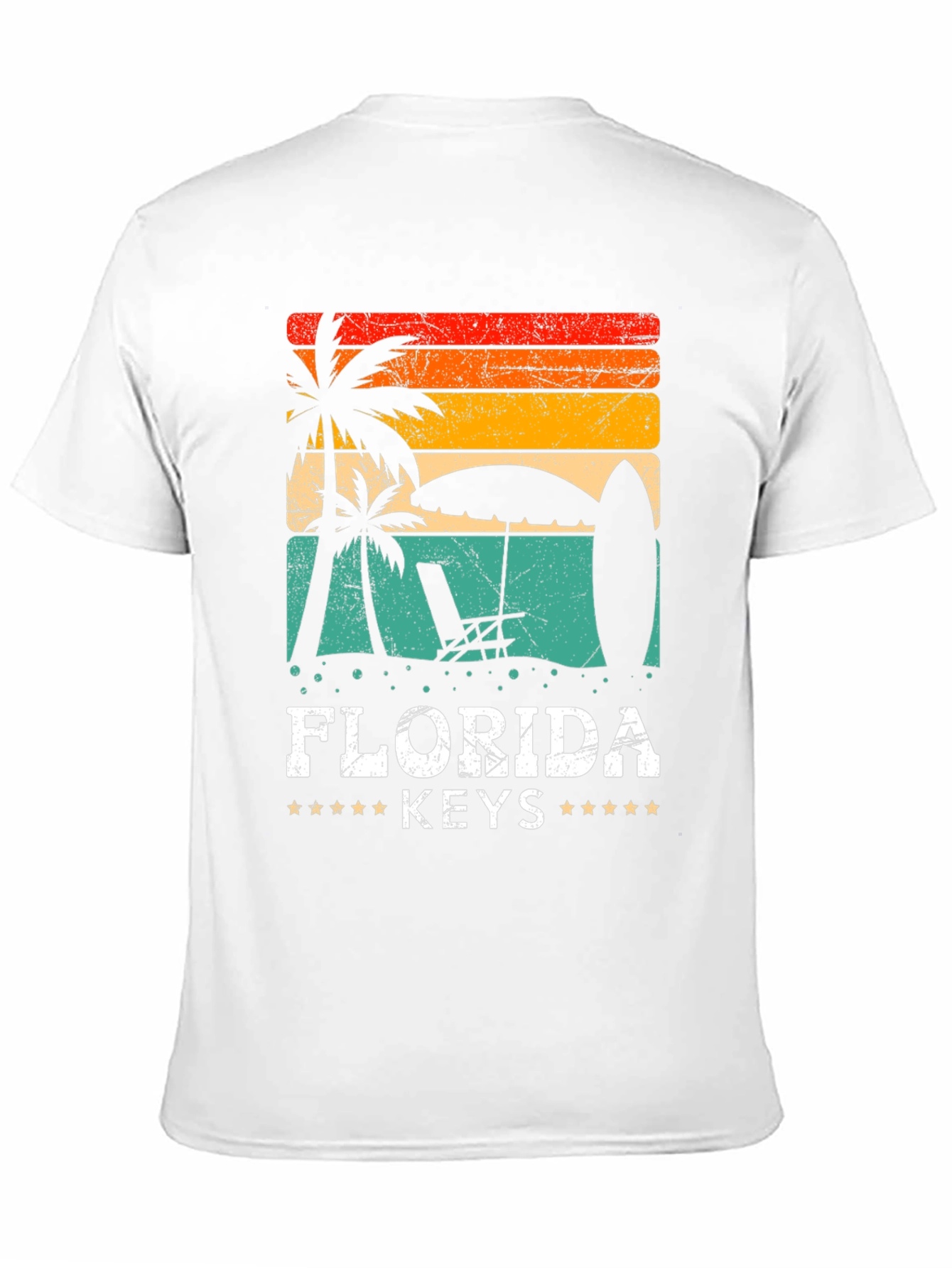 Florida Keys Retro Graphic T-Shirt