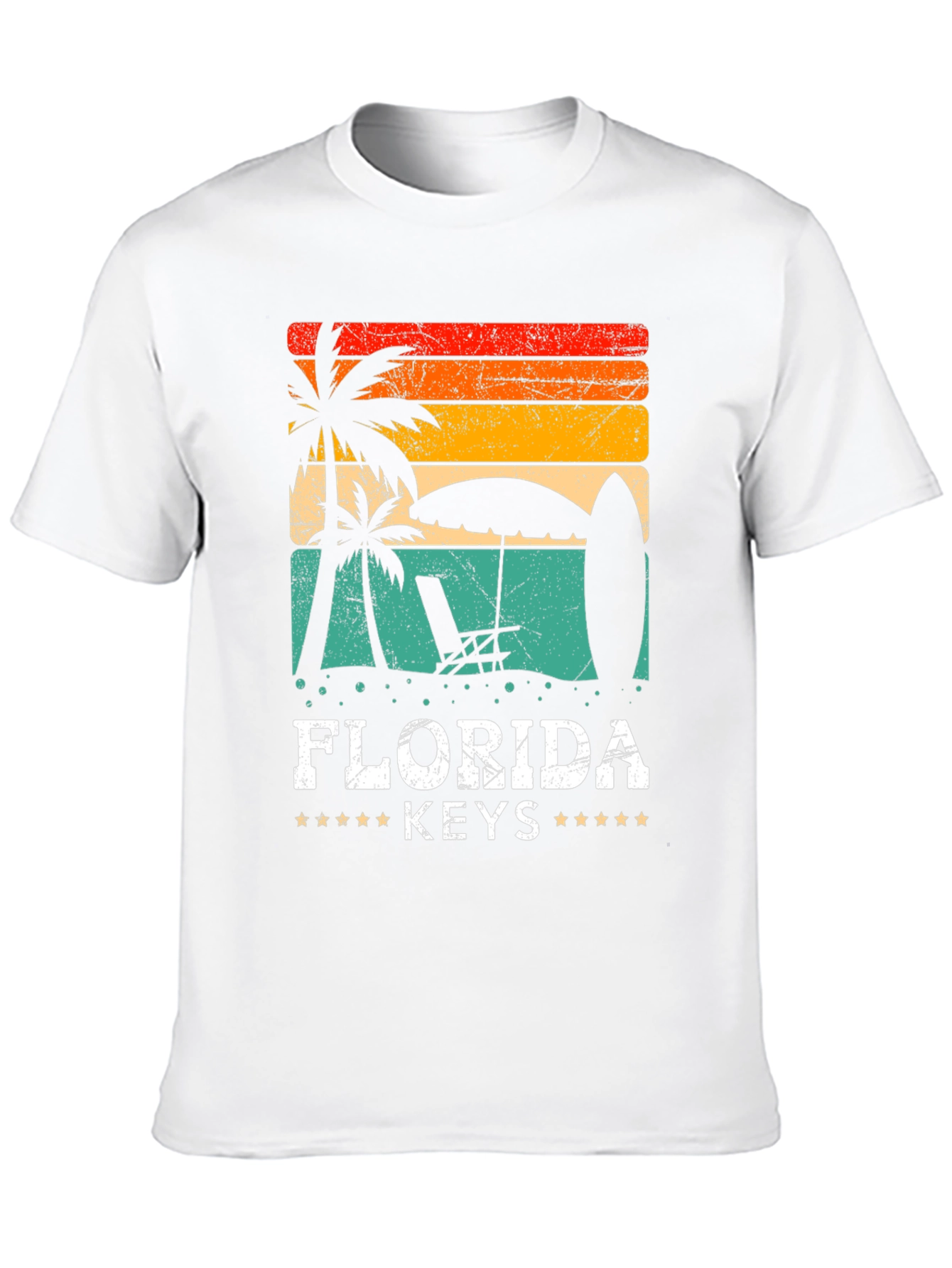 Florida Keys Retro Graphic T-Shirt