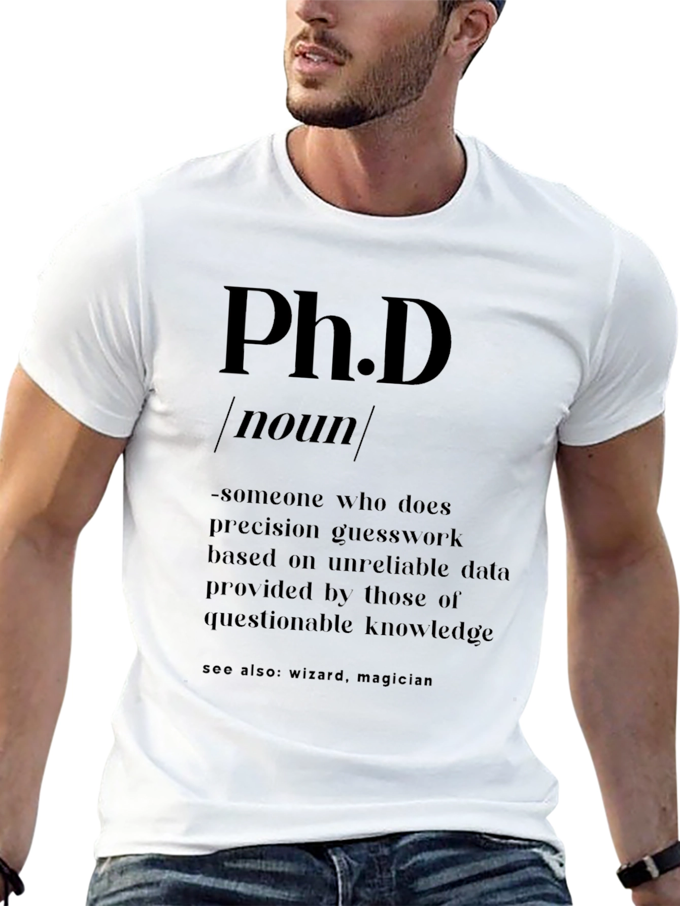 Ph.D. Definition T-Shirt - Witty Academic Humor