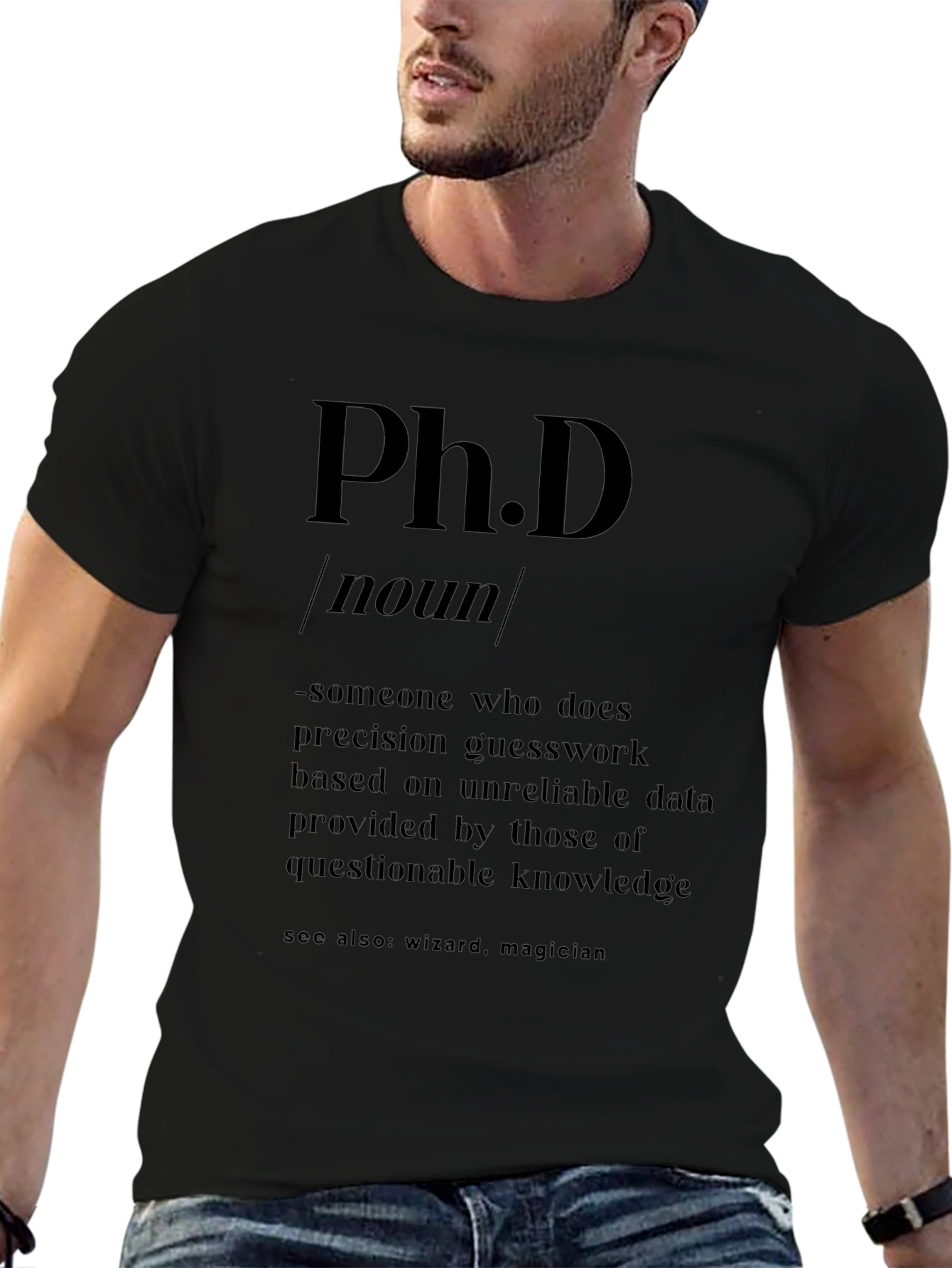 Ph.D. Definition T-Shirt - Witty Academic Humor