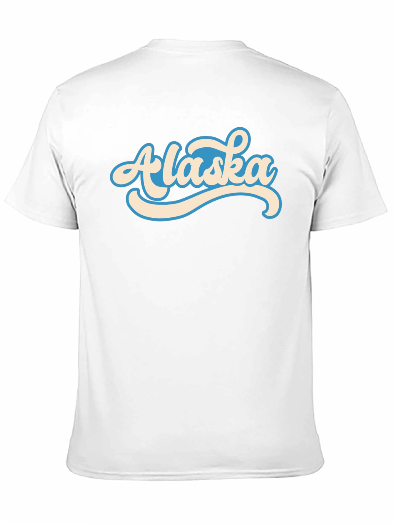 Retro Alaska Graphic T-Shirt - Stylish Crew Neck Tee