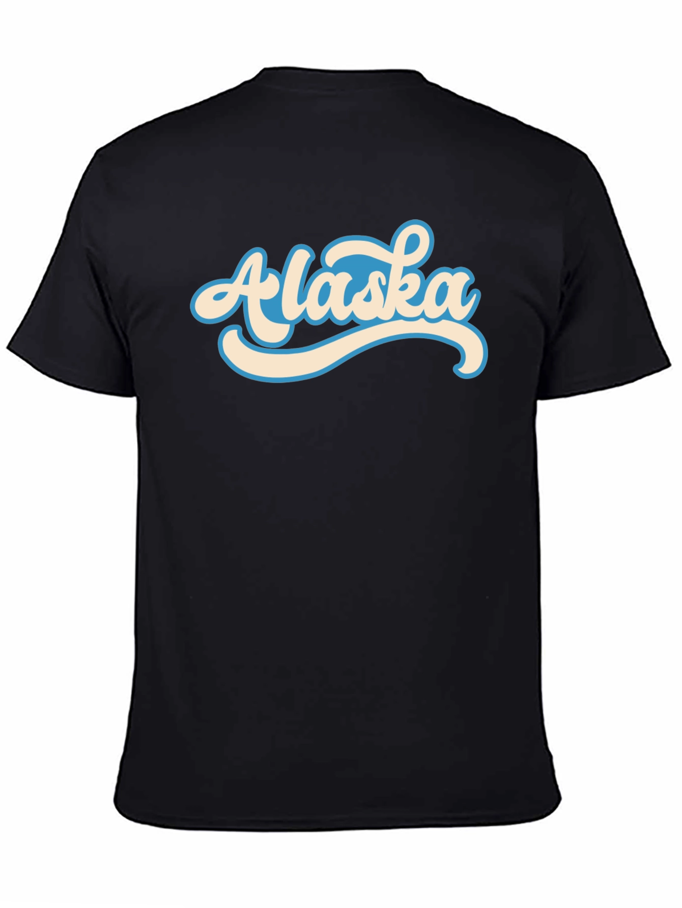 Retro Alaska Graphic T-Shirt - Stylish Crew Neck Tee