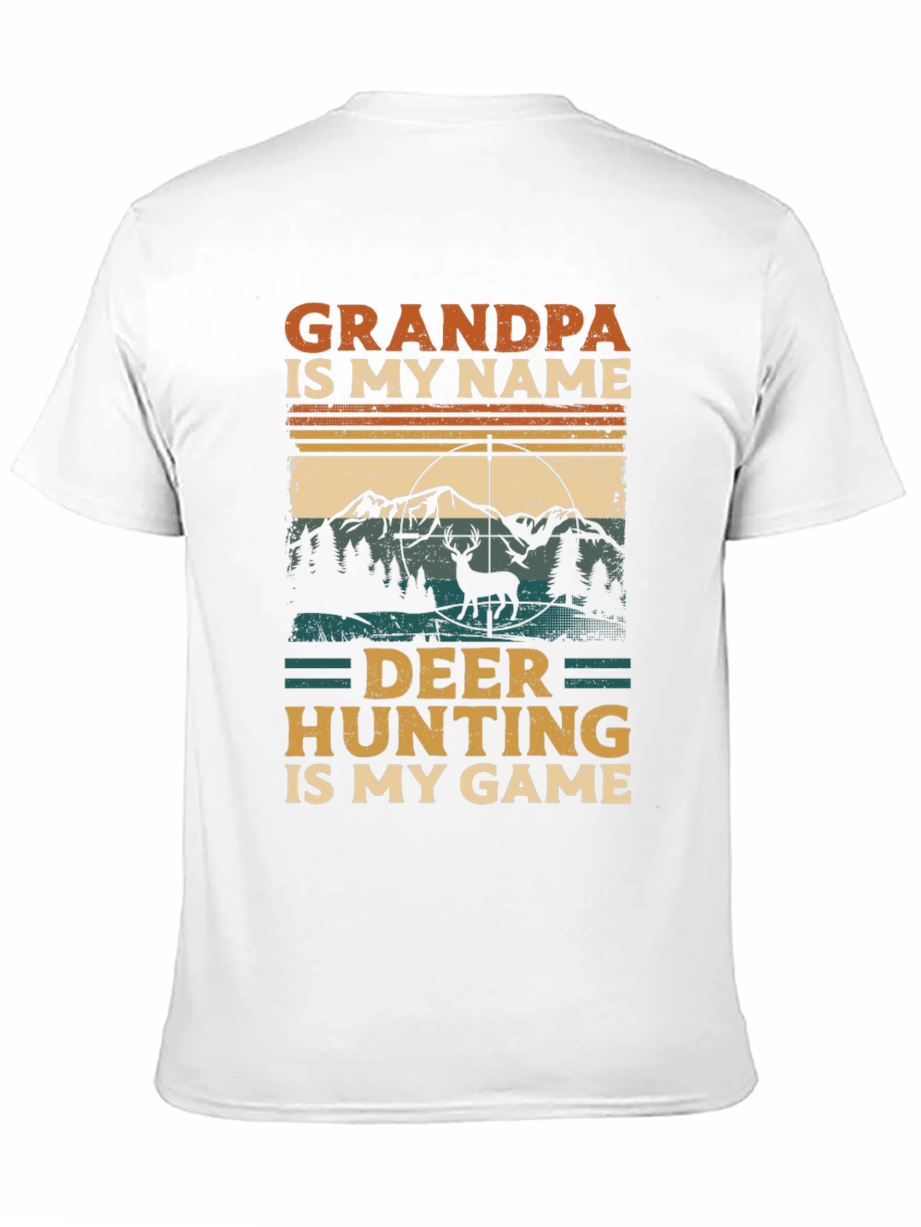 Grandpa Deer Hunting T-Shirt