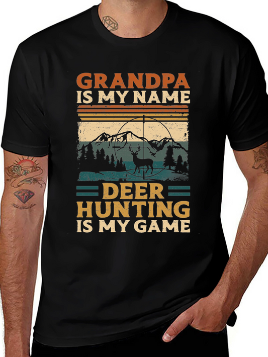 Grandpa Deer Hunting T-Shirt