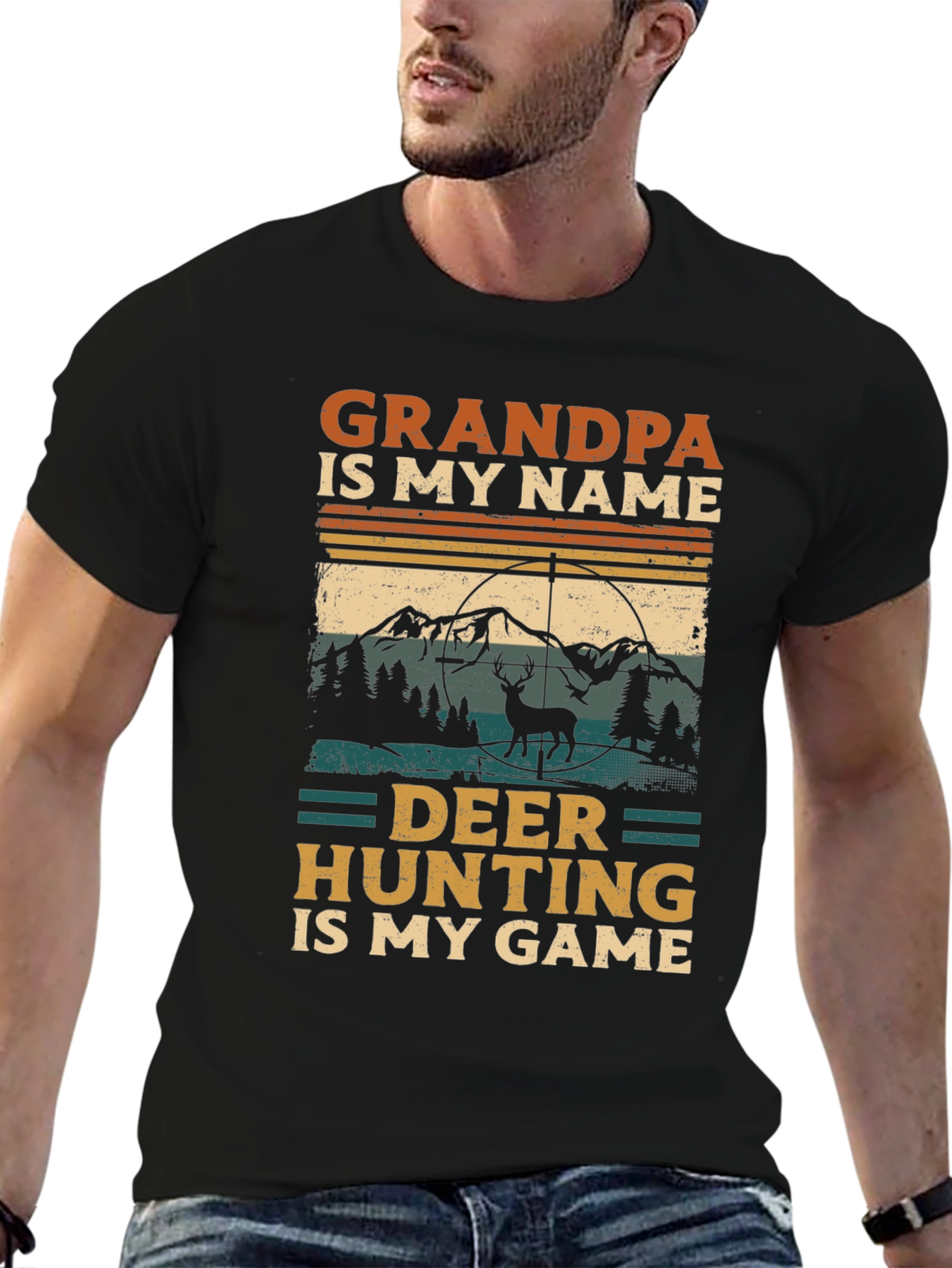 Grandpa Deer Hunting T-Shirt