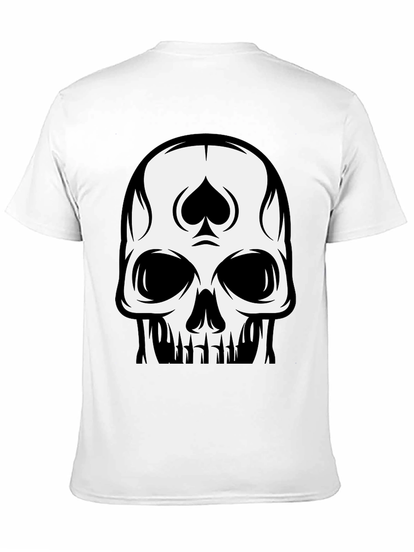 Skull Spade Black T-Shirt