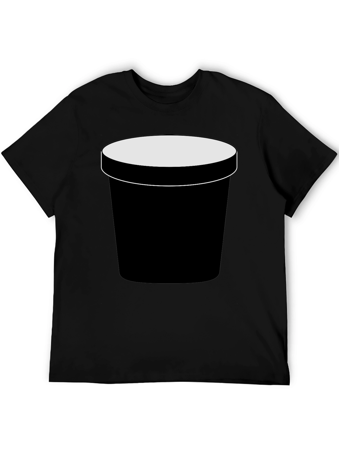 Black Ice Cream Pint T-Shirt - Foodie Fashion