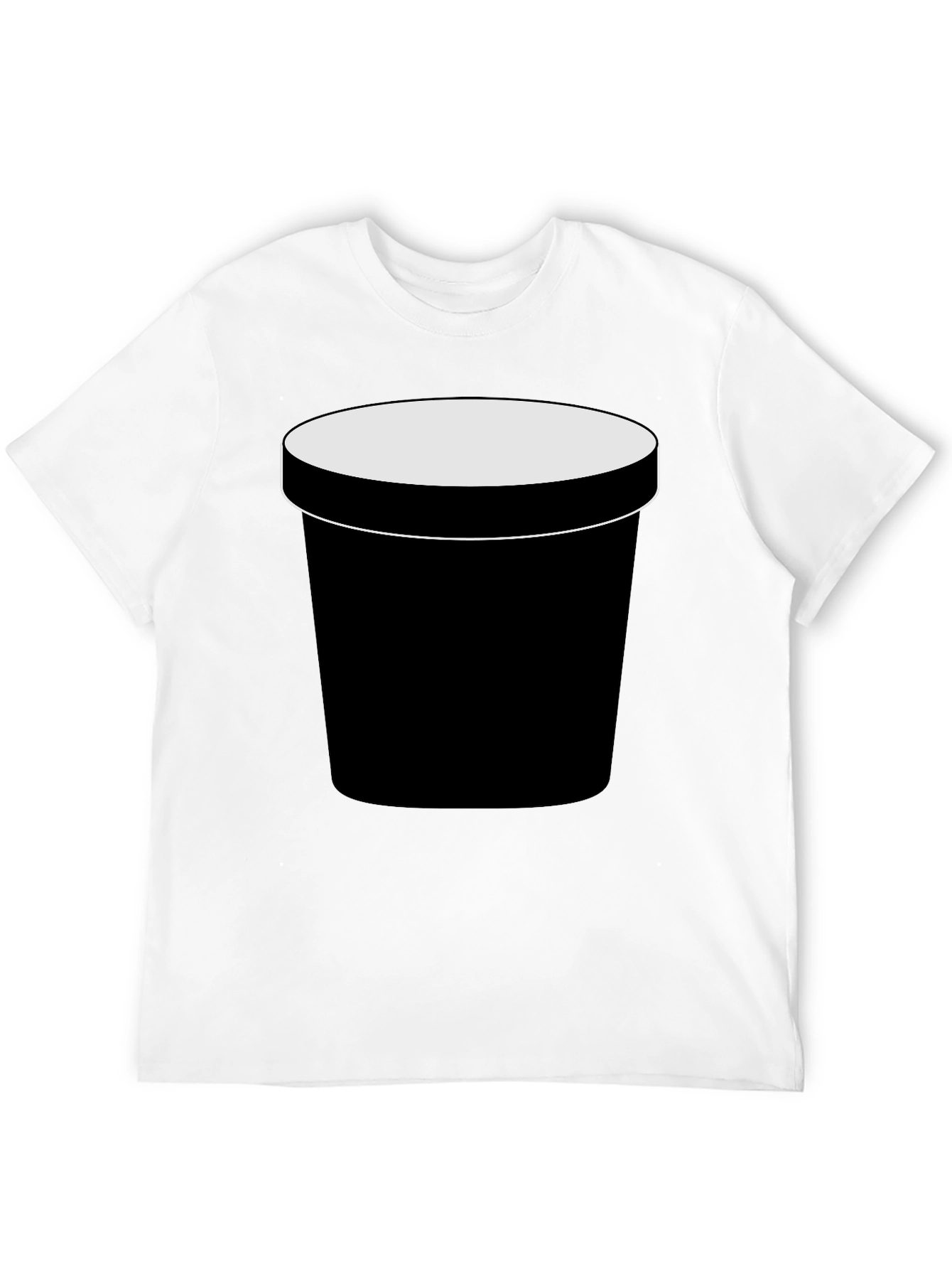 Black Ice Cream Pint T-Shirt - Foodie Fashion