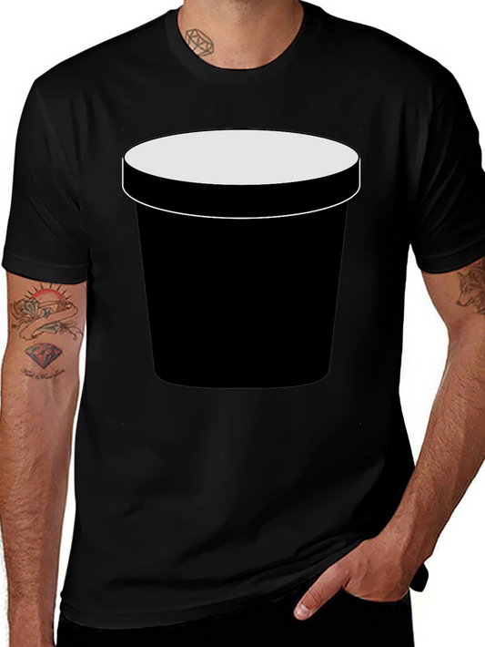 Black Ice Cream Pint T-Shirt - Foodie Fashion