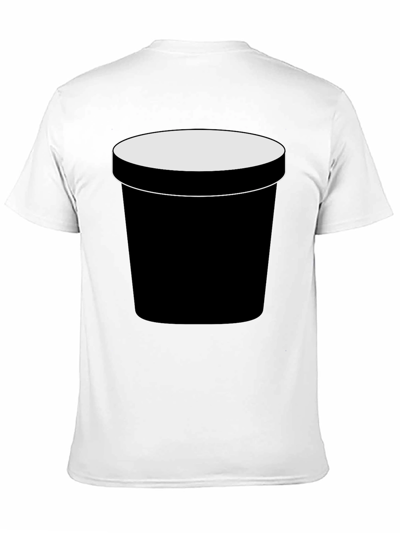 Black Ice Cream Pint T-Shirt - Foodie Fashion