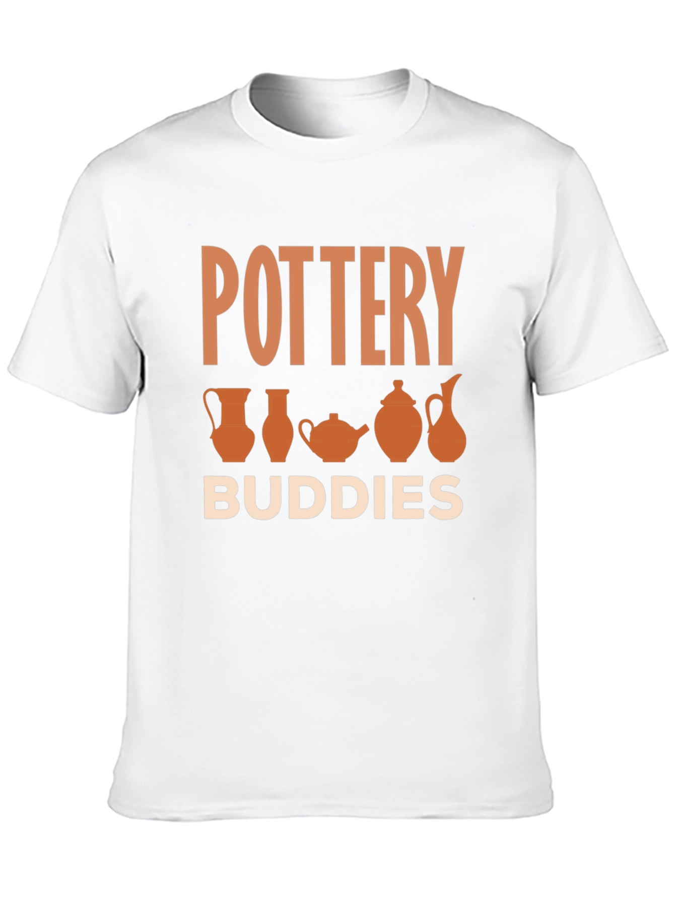 Pottery Buddies Graphic Tee - Artsy Pottery Lover T-Shirt