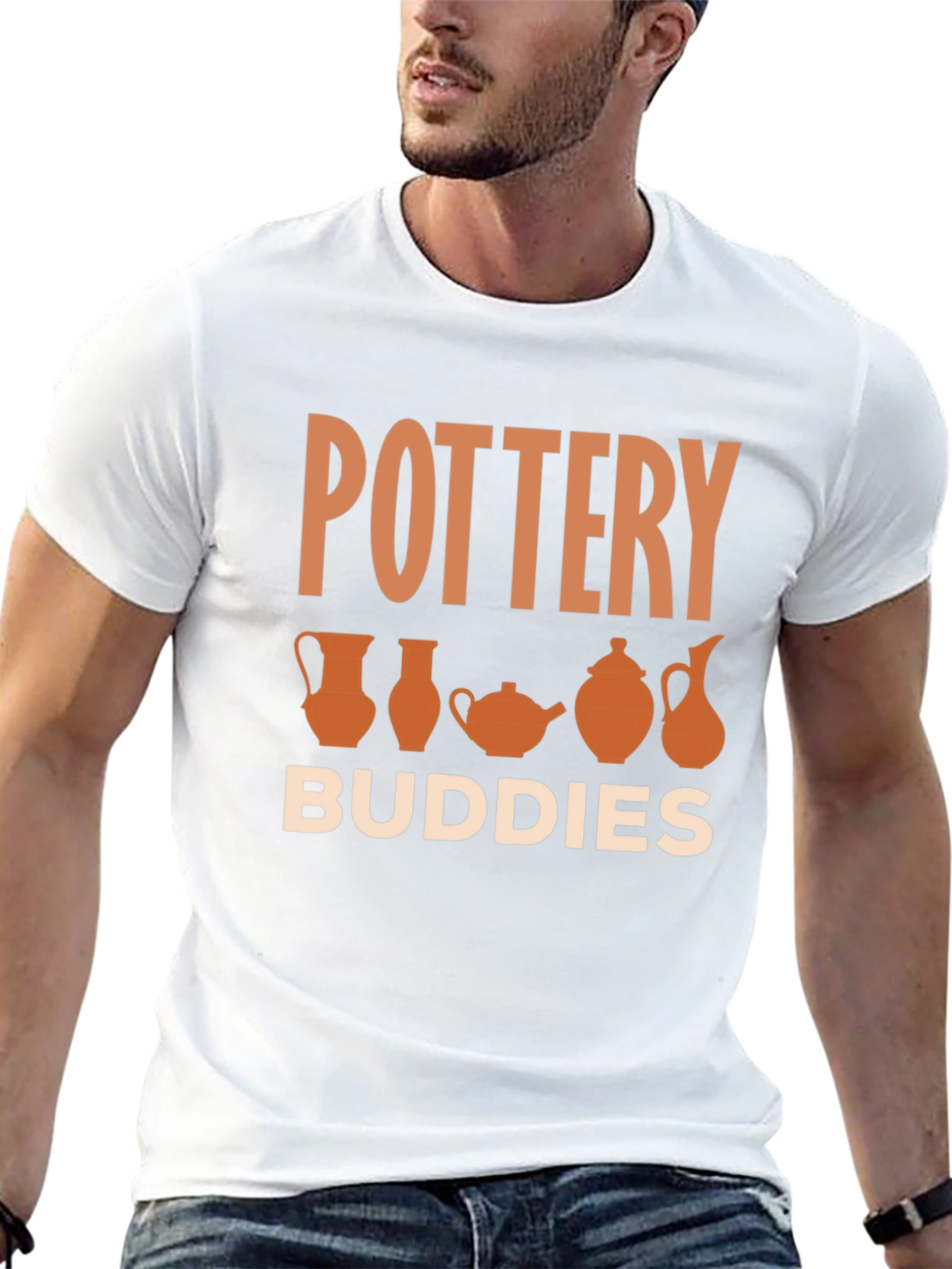 Pottery Buddies Graphic Tee - Artsy Pottery Lover T-Shirt