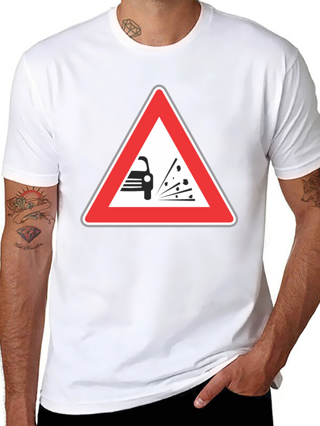 Gravel Road Warning T-Shirt