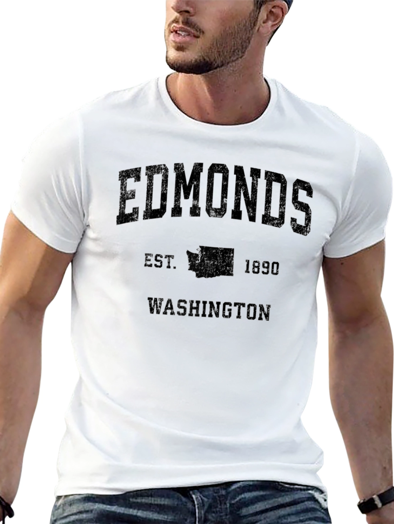 Edmonds Washington Est. 1890 Graphic Tee