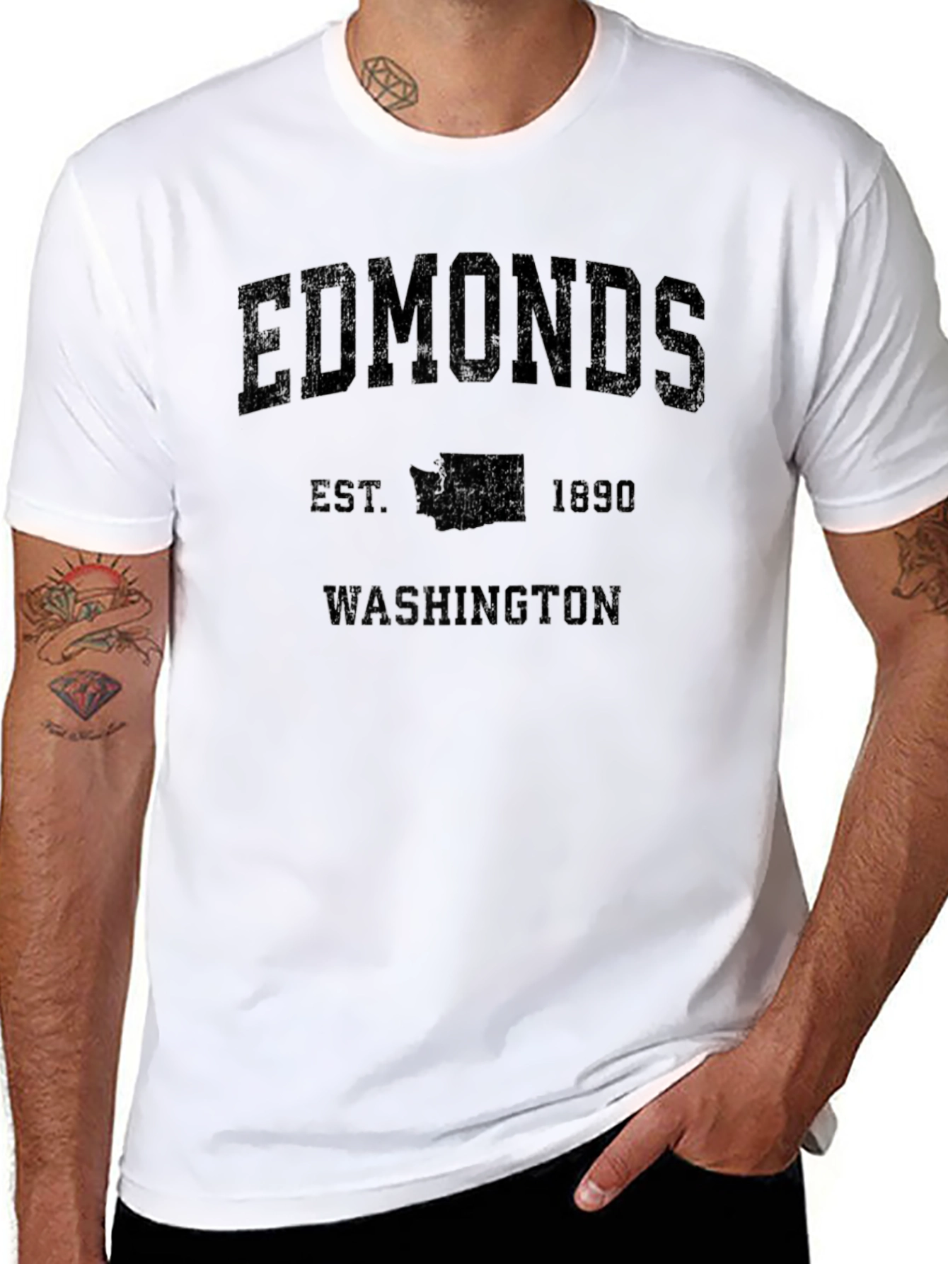 Edmonds Washington Est. 1890 Graphic Tee