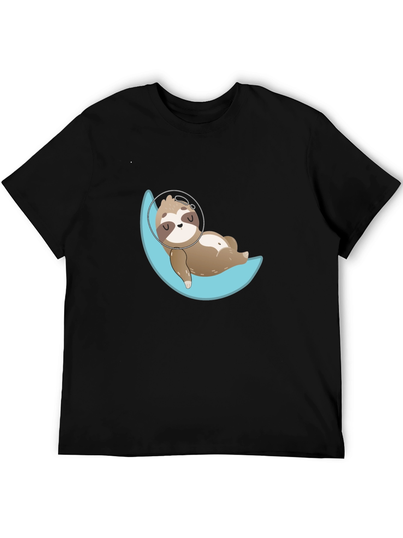 Sloth Astronaut Moon T-Shirt