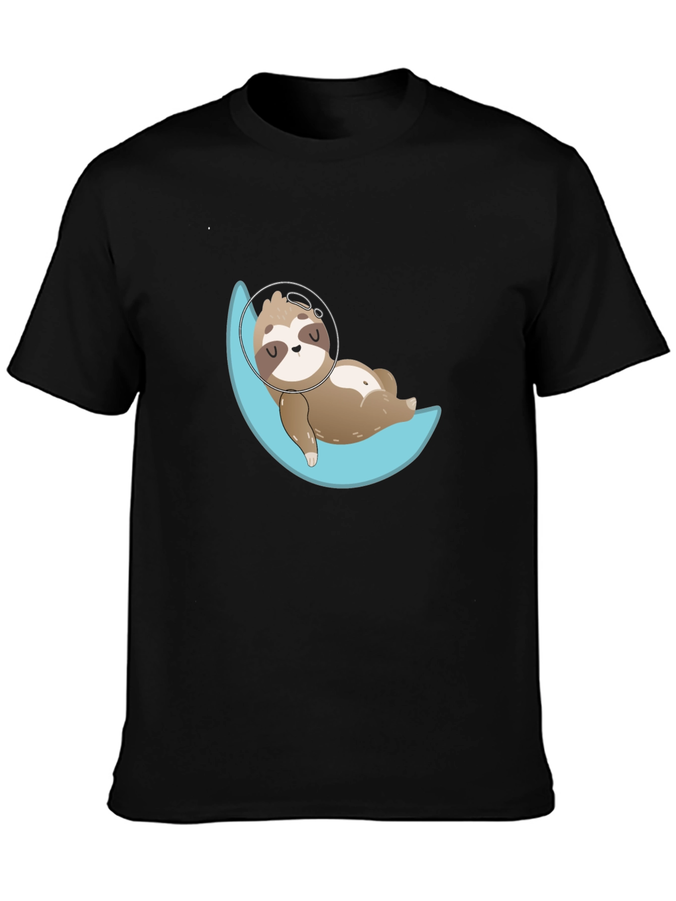 Sloth Astronaut Moon T-Shirt