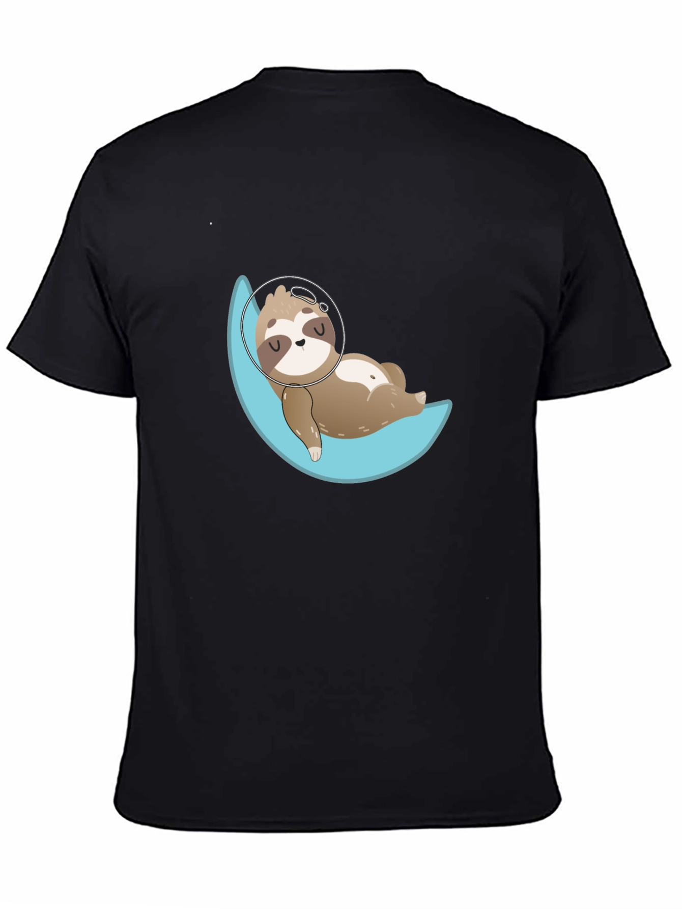 Sloth Astronaut Moon T-Shirt