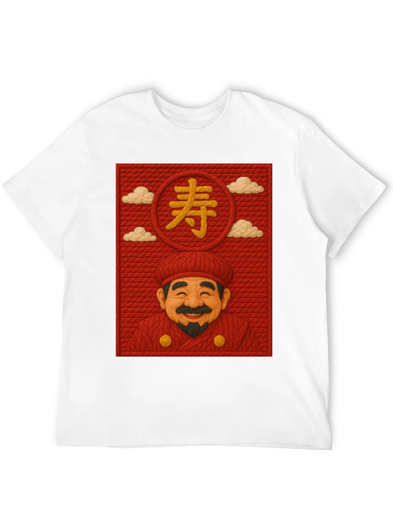 Lucky Man Japanese Character Graphic Tee
